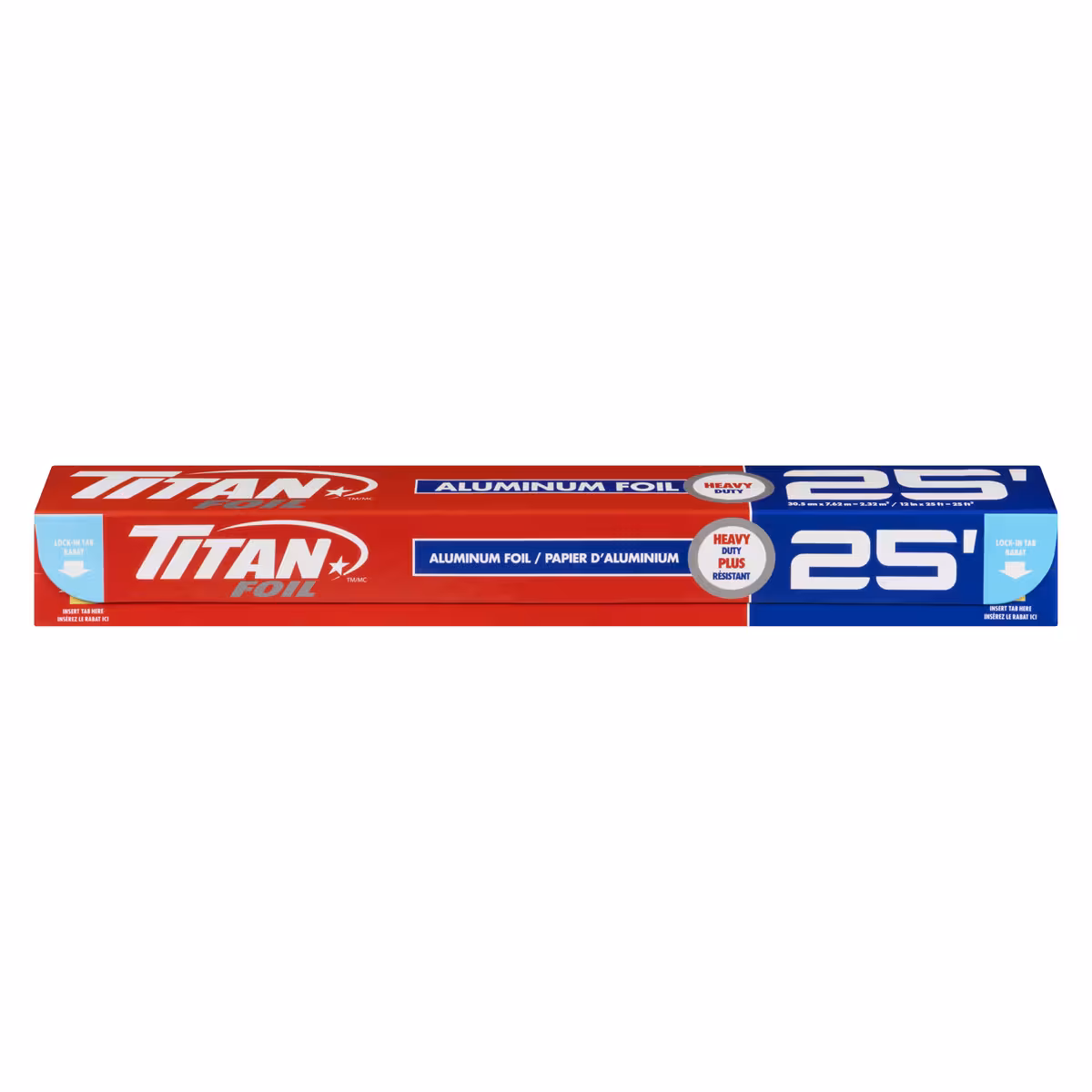Rouleau D'Aluminium Resistant 25 pieds (2,32 M)
