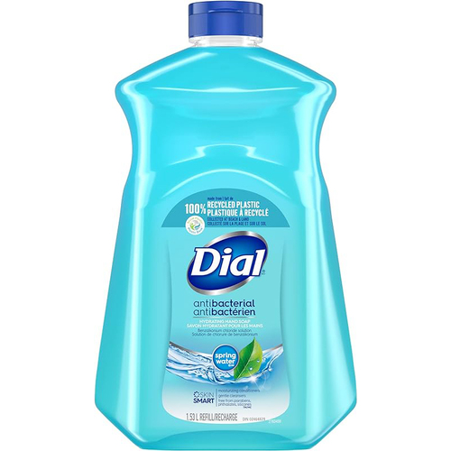 Dial Recharge de savon pour les mains source naturelle 1.53 L
