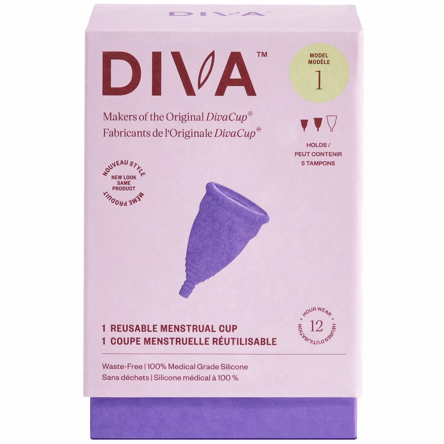 Coupe diva modèle 1 - coupe menstruelle reutilisable
