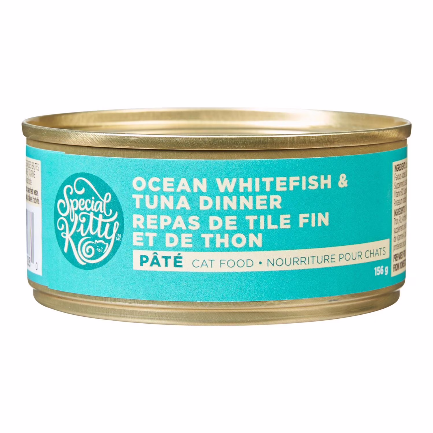 Pâtée pour chats special kitty  dîner au poisson blanc de latlantique et au thon. conserve de  sk dîner au poisson blanc de latlantique et au thon    chacun