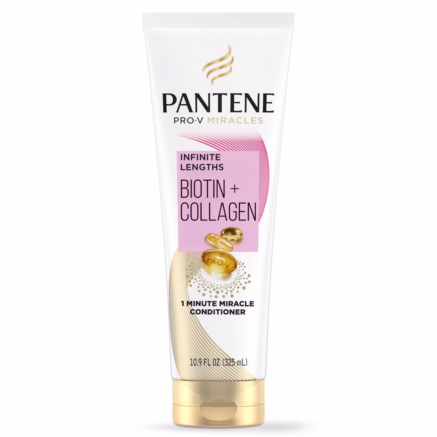 Pantene pro-v miracles longueurs infinies biotine + collagène revitalisant miracle en 1 minute