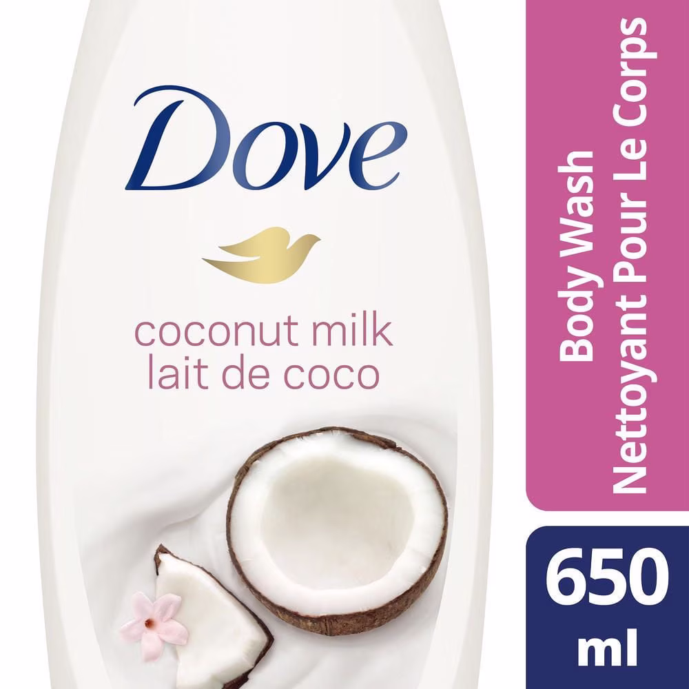 Dove nettoyant pour le corps à la noix de coco & au beurre de cacao