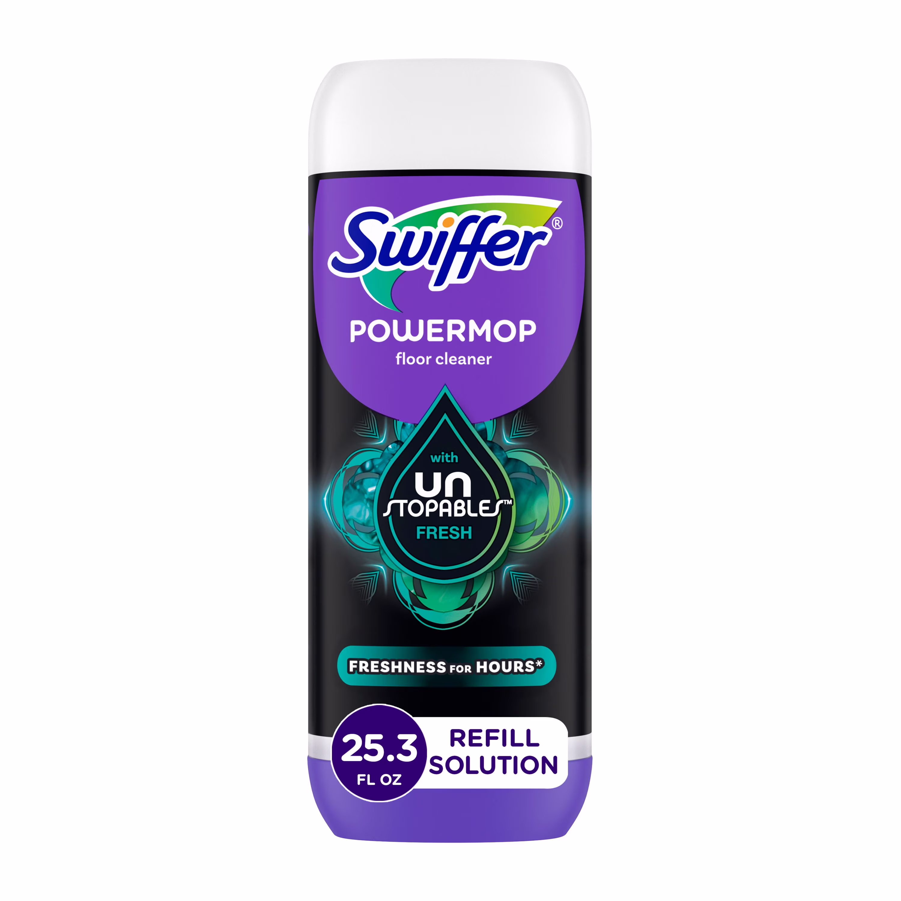 Solution nettoyante pour planchers SuperVadrouille, parfum Frais Unstopables, 0,75L