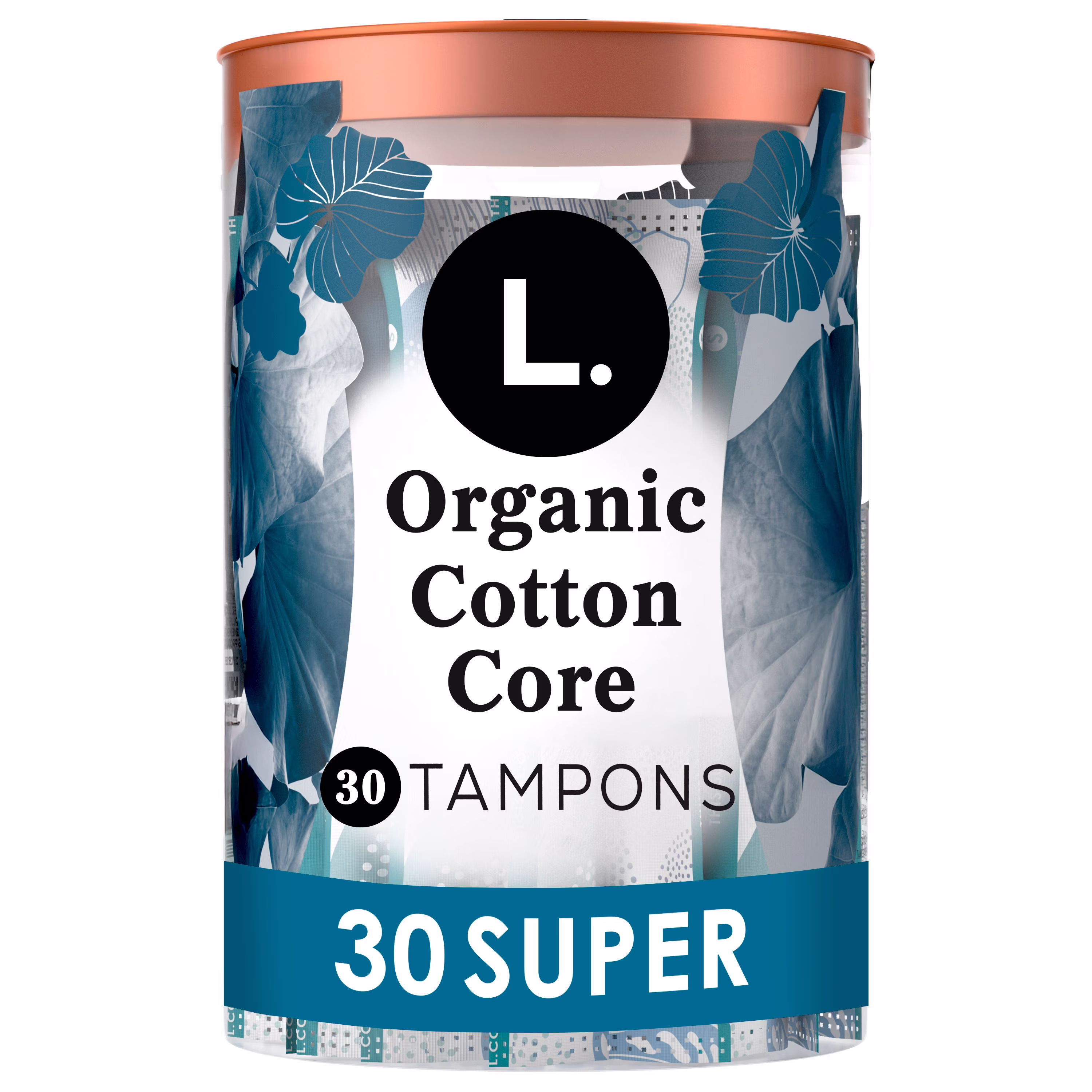 Tampons l. en coton sans blanchiment au chlore. pesticides. parfums. ni colorants. degré dabsorption super 30ct