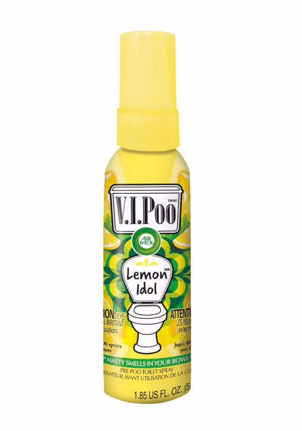 Vaporisateur de cuvette au citron