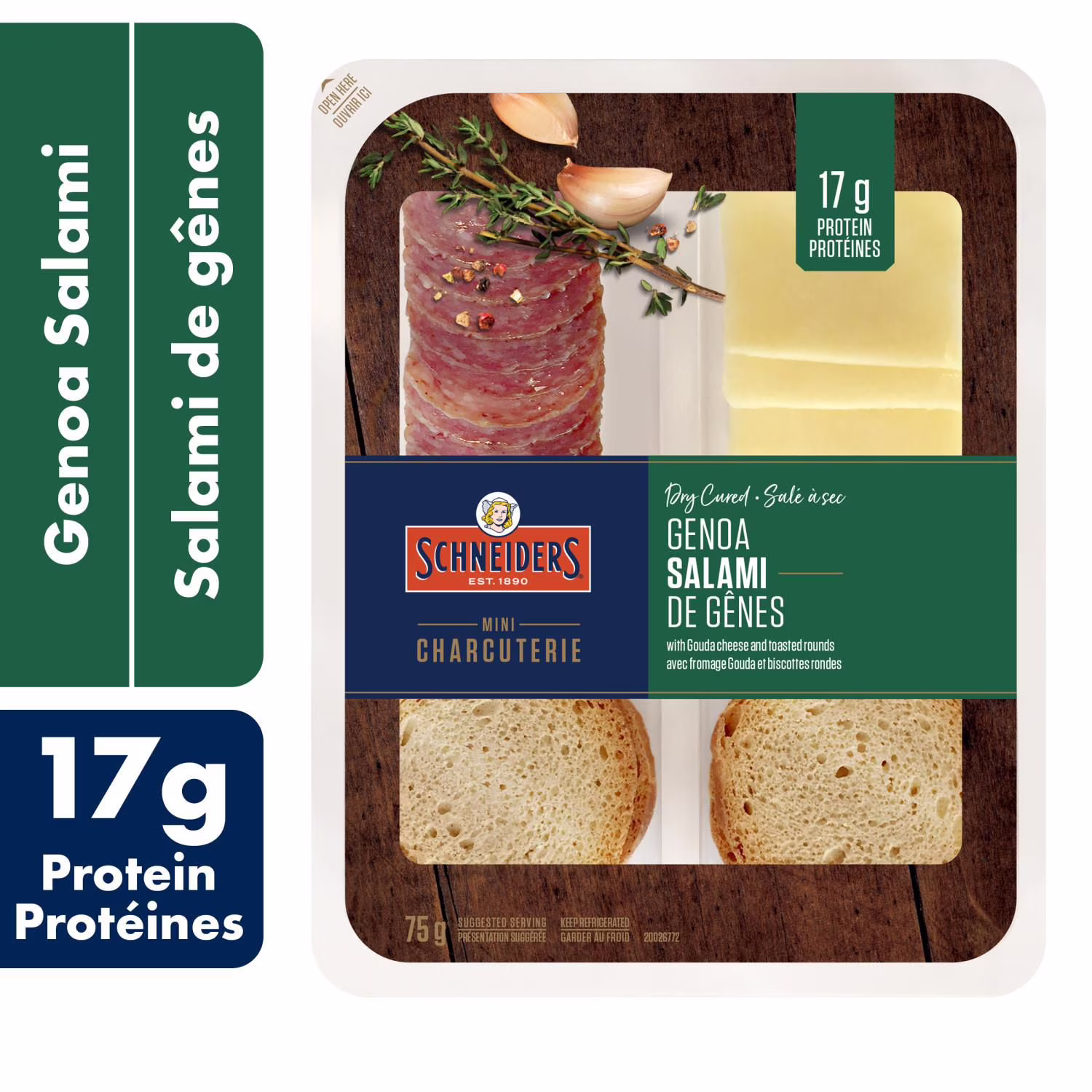 Trousse-collation au salami de Gênes