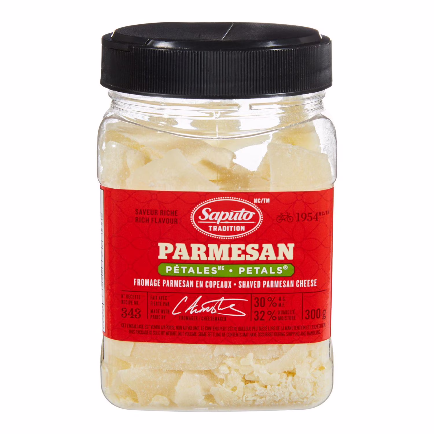 Pétales de parmesan saputo rammes