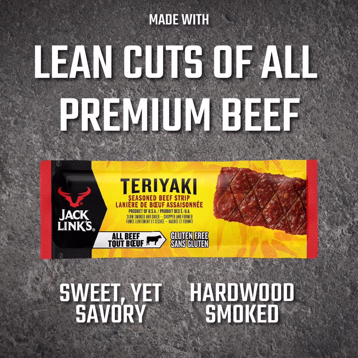 Jack link's teriyaki  laniere de bifteck 1x