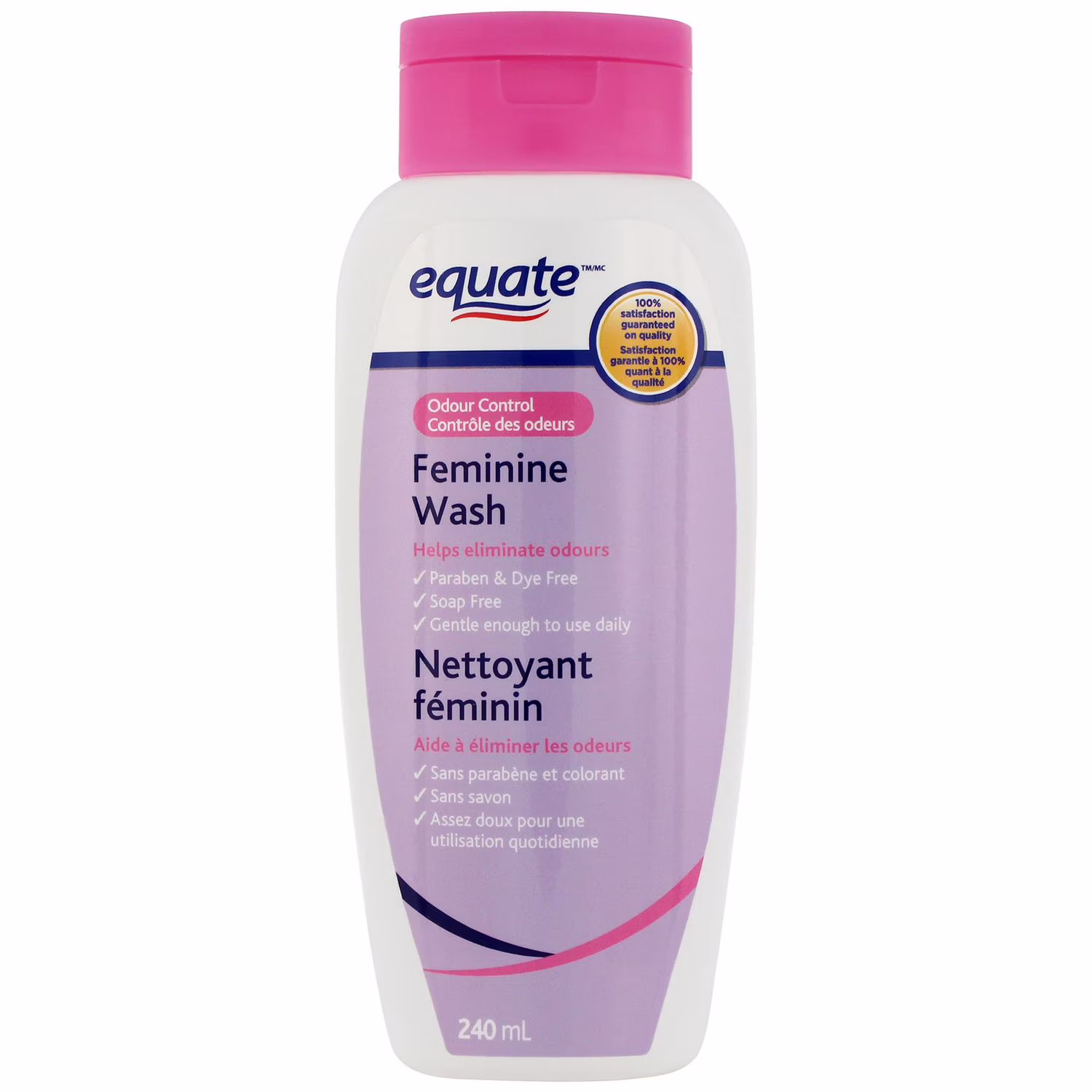 Nettoyant féminin contrôle des odeurs equate