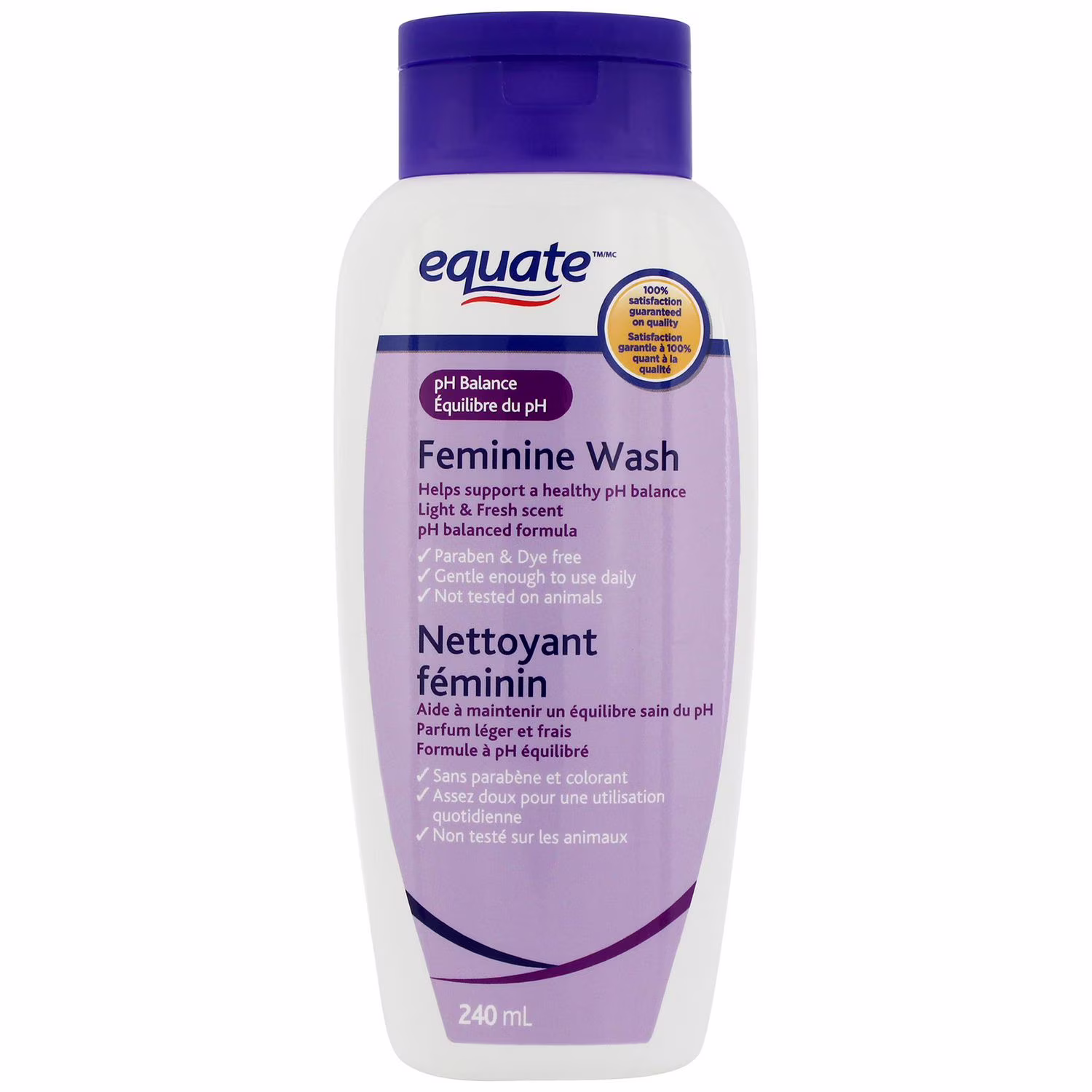 Nettoyant féminin équilibre du ph equate
