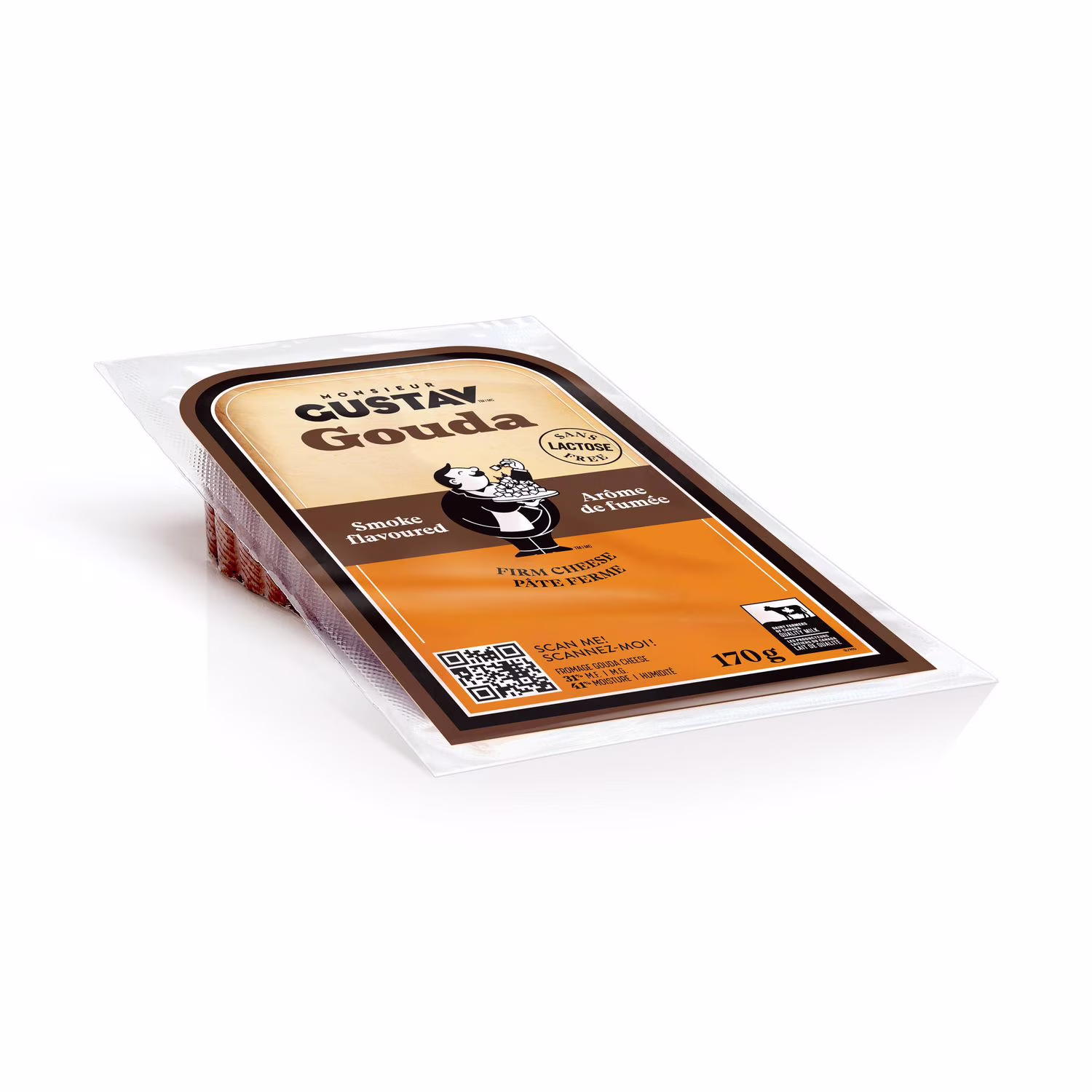 Fromage gouda fumé monsieur gustav