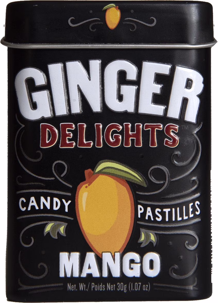 Gingembre délices mangue un délicieusement épicé gâterie à emporter