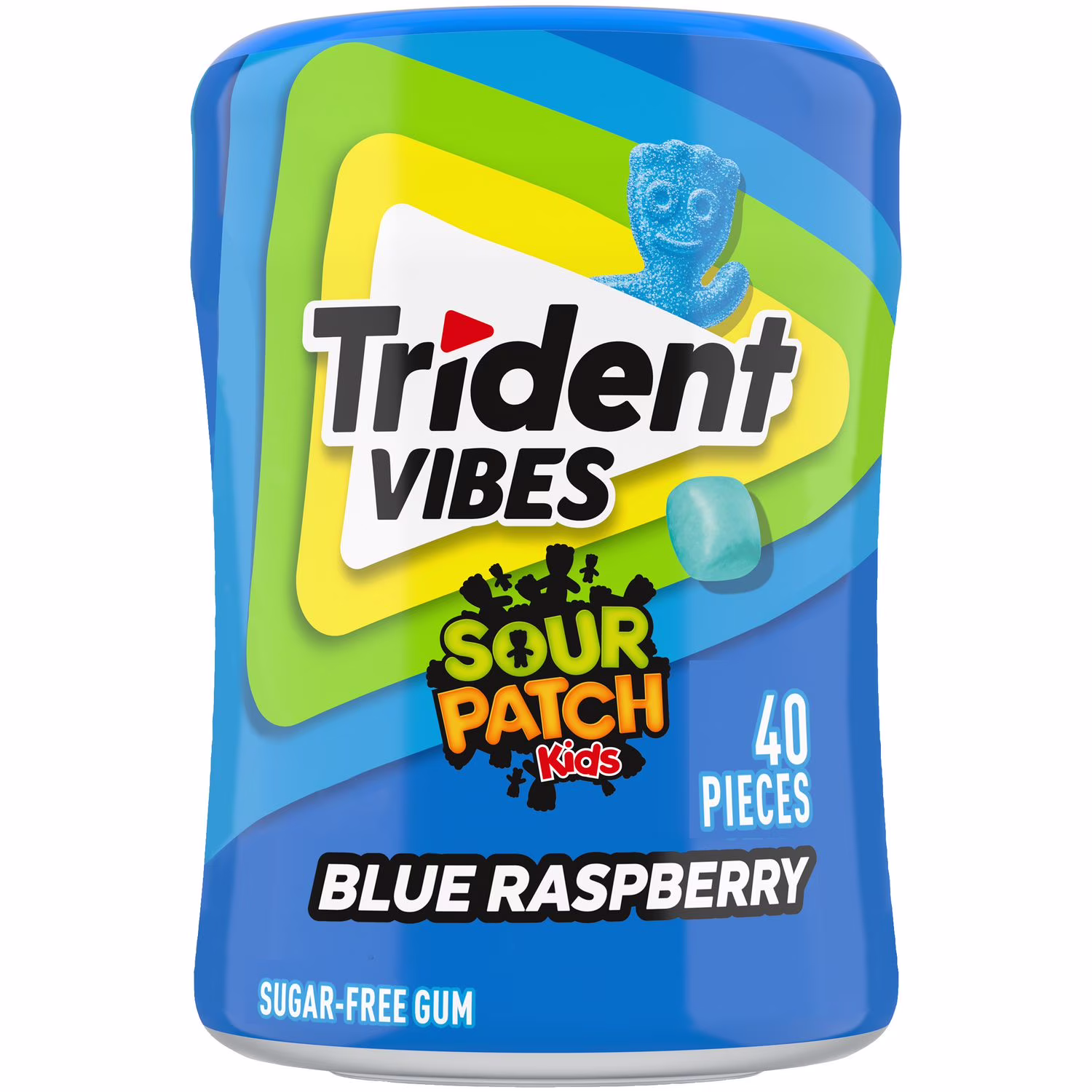 Gomme Sour Patch Kids™ à saveur de framboise bleu