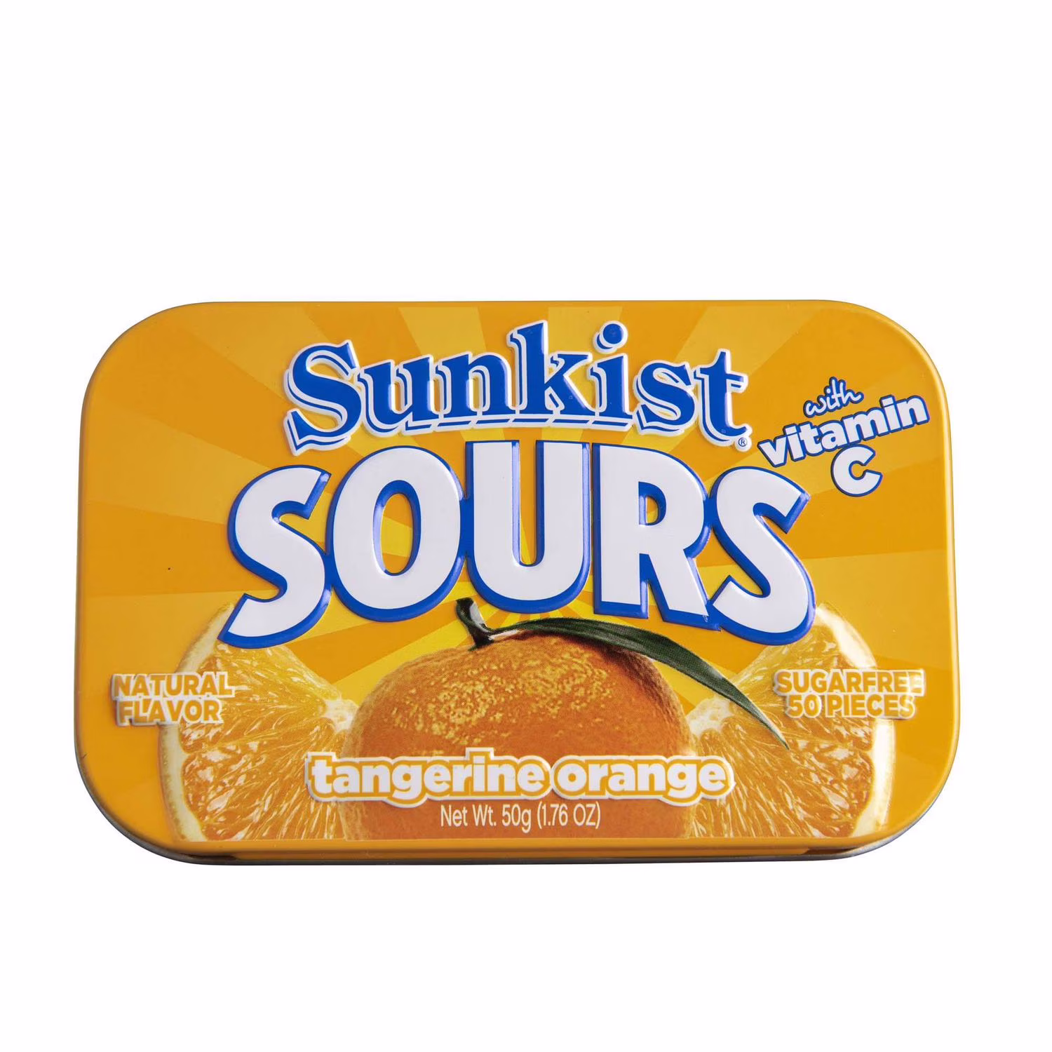 Sunkist sours avec vitamine c - mandarineorange une source délicieusement fruitée de vitamine c