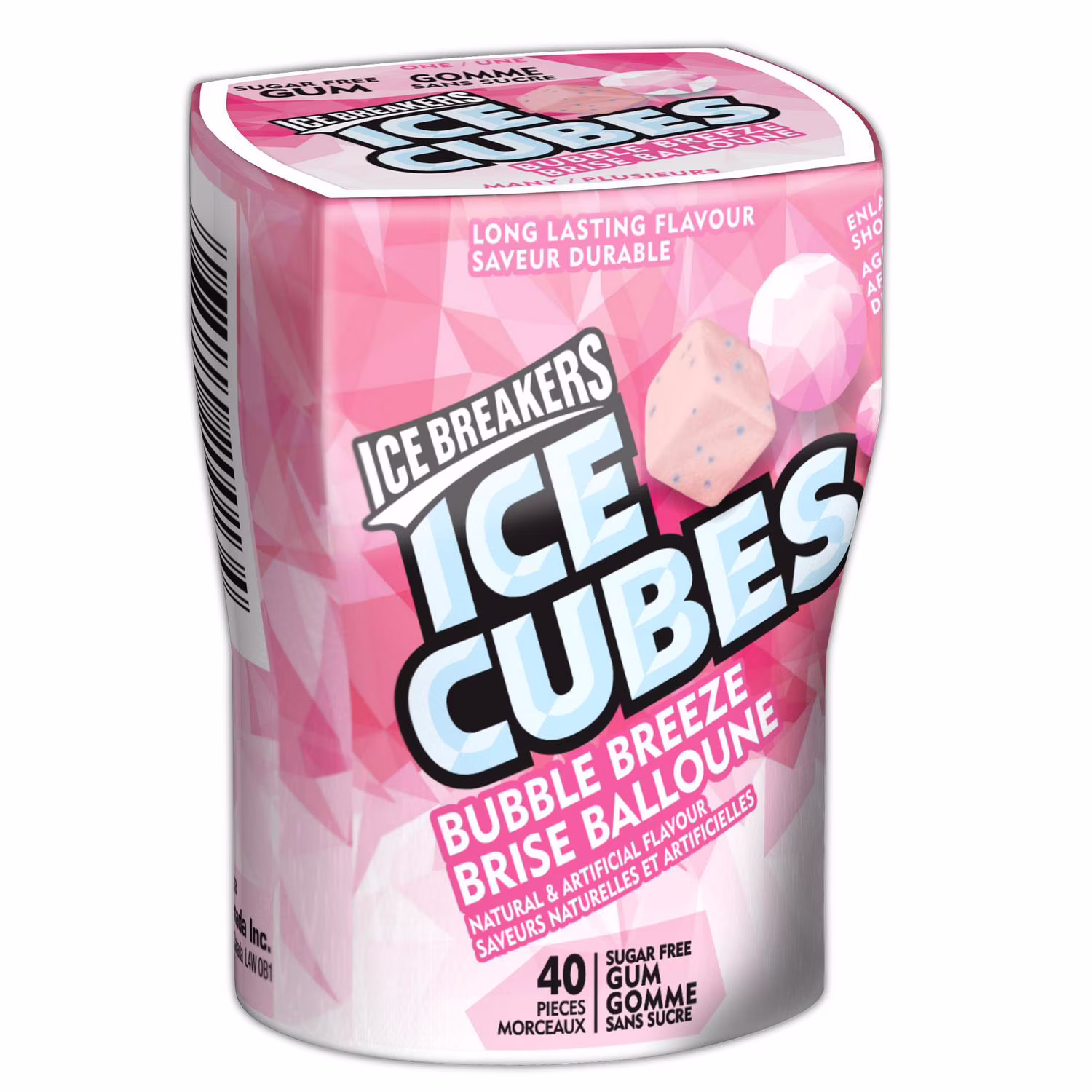 Gomme balloune fraîcheur sans sucre ice breakers ice cubes gomme balloune fraîcheur sans sucre ice breakers ice cubes. 40 pièces
