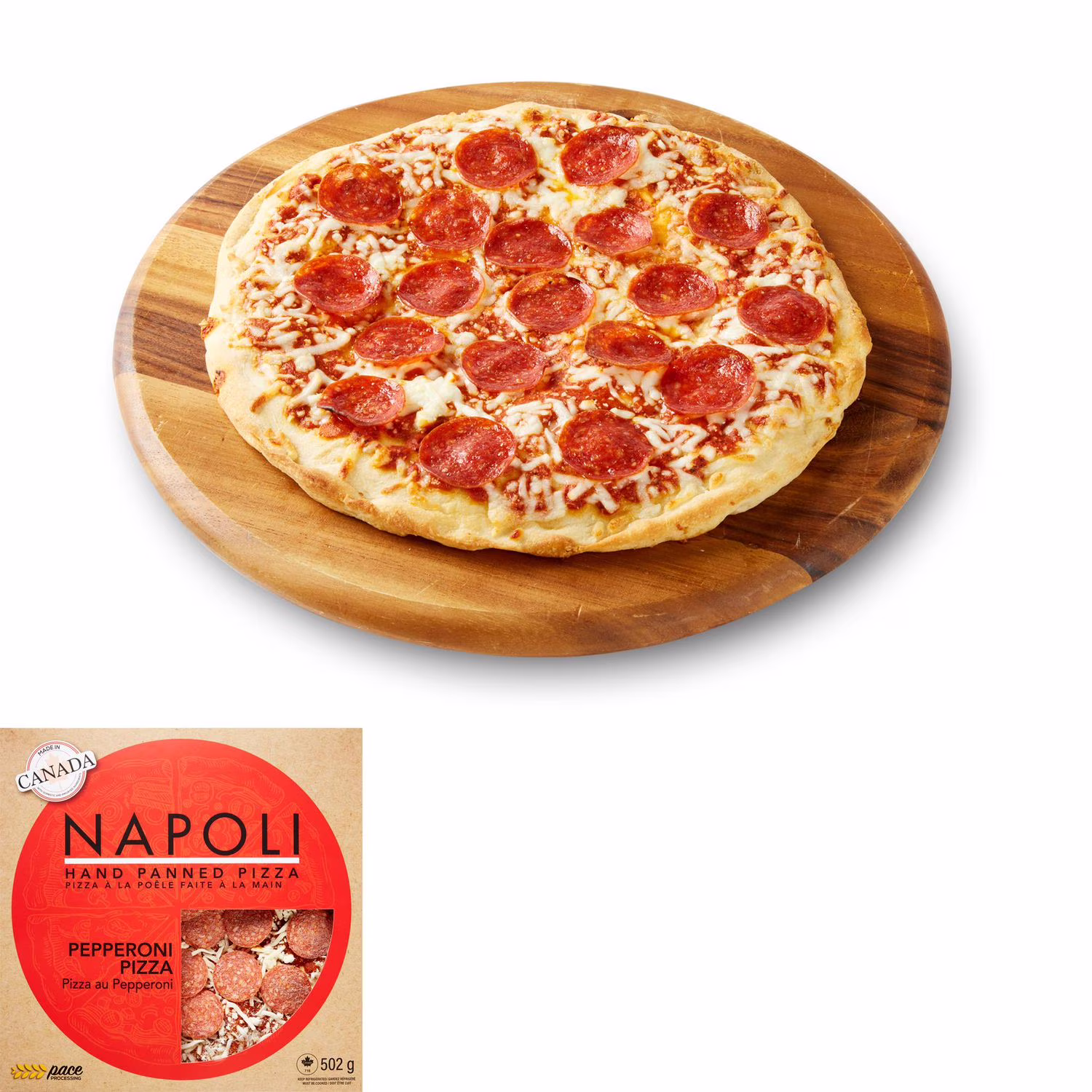 Pizza au pepperoni napoli étirée à la main de 12 po energizing face wash