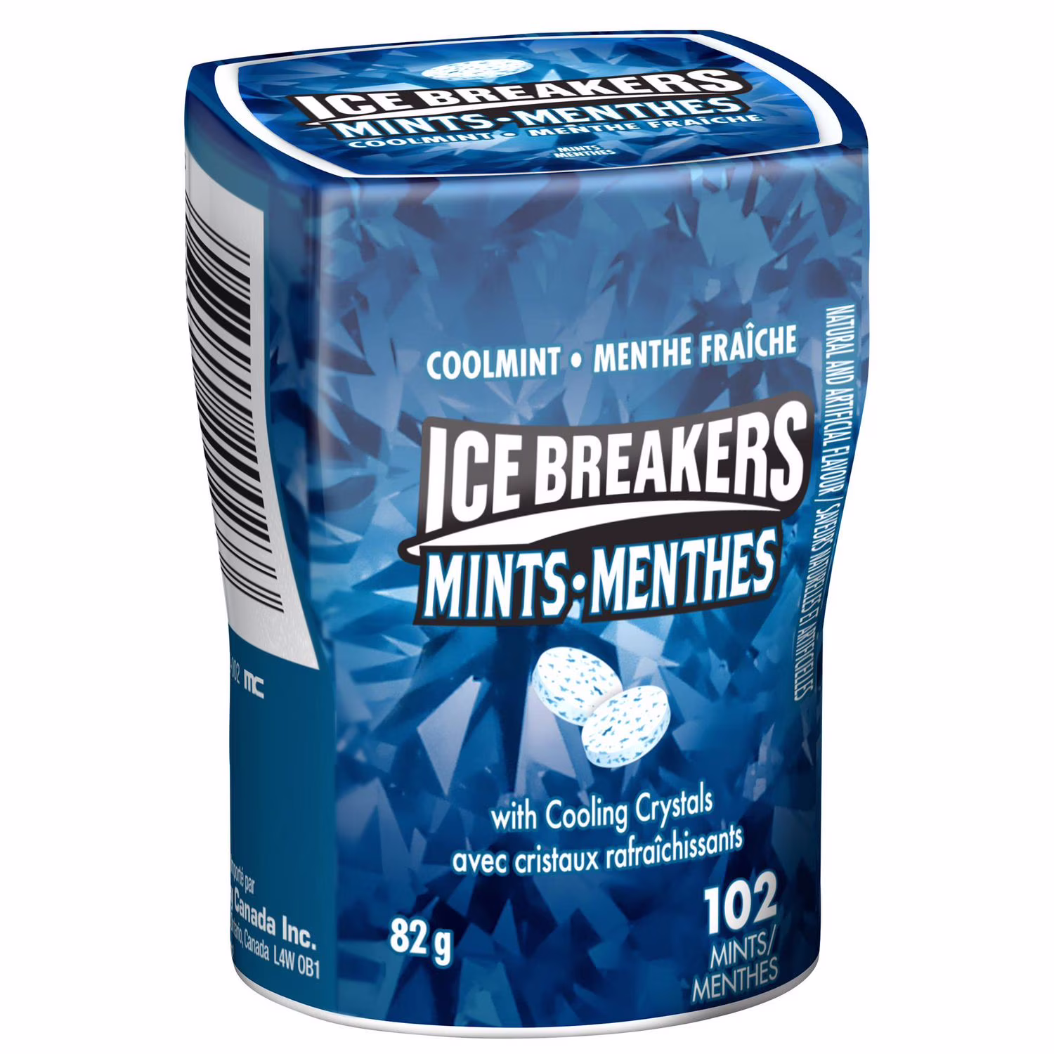 Flacon de menthes à la menthe fraîche ice breakers
