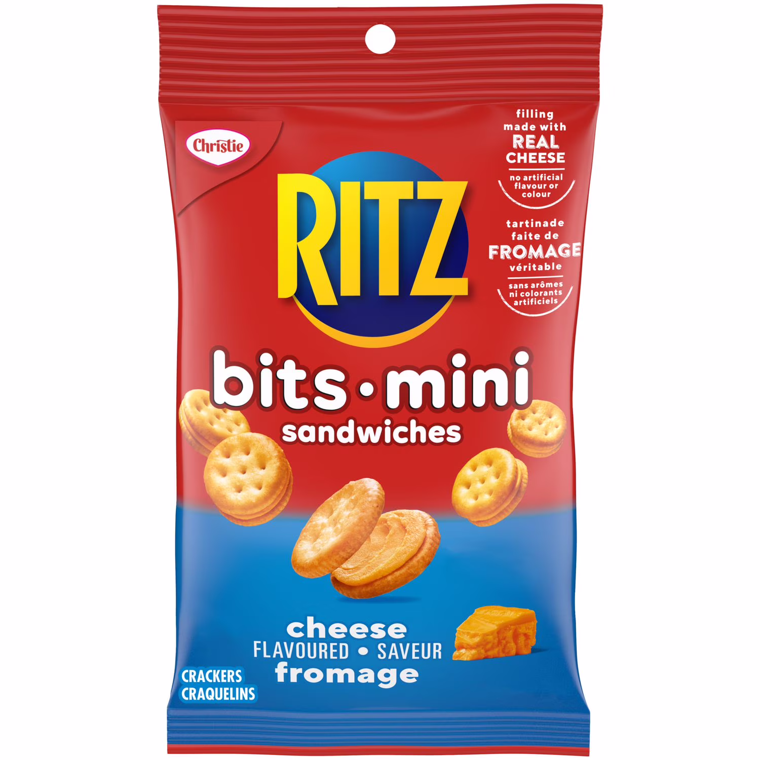 Mini ritz sandwiches au fromage
