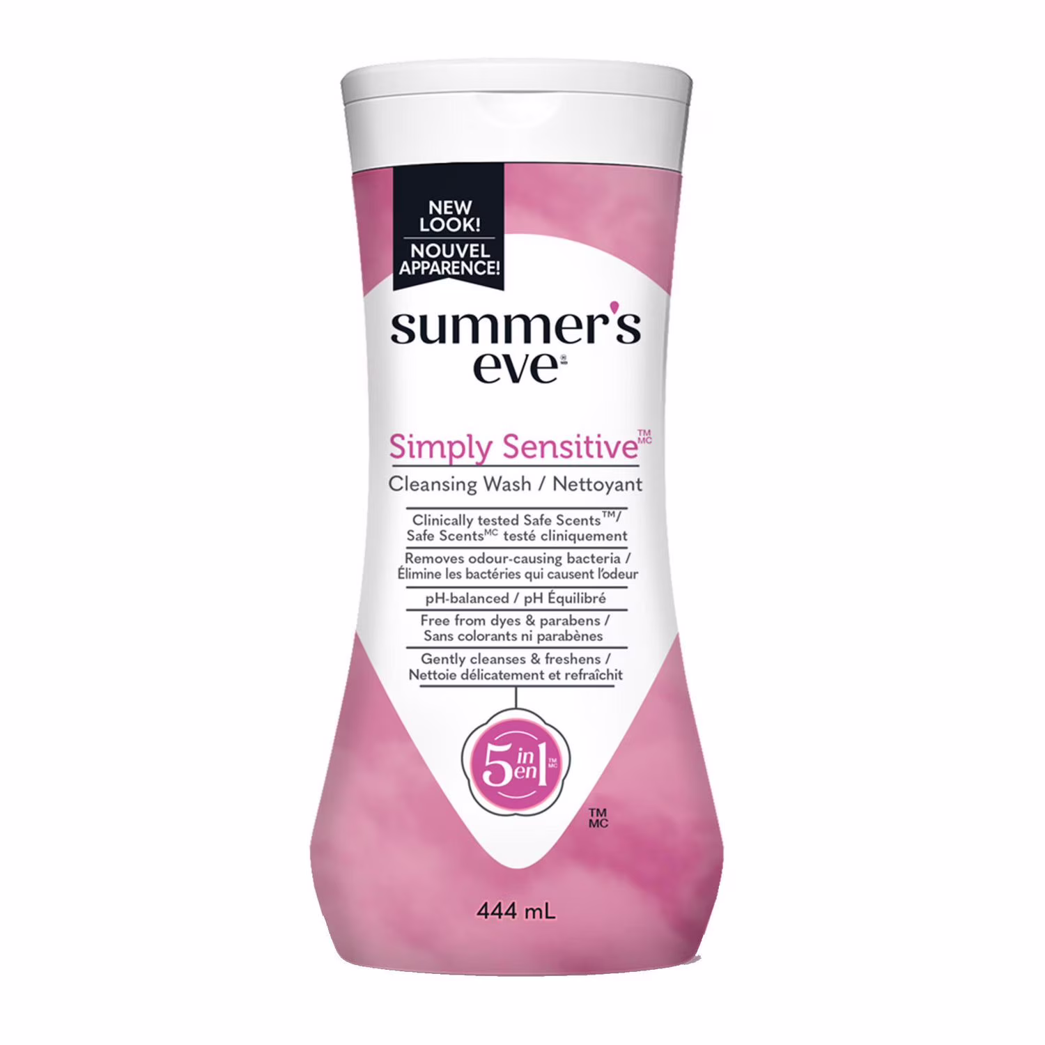Summer's eve 5 in 1 simply sensitive nettoyant