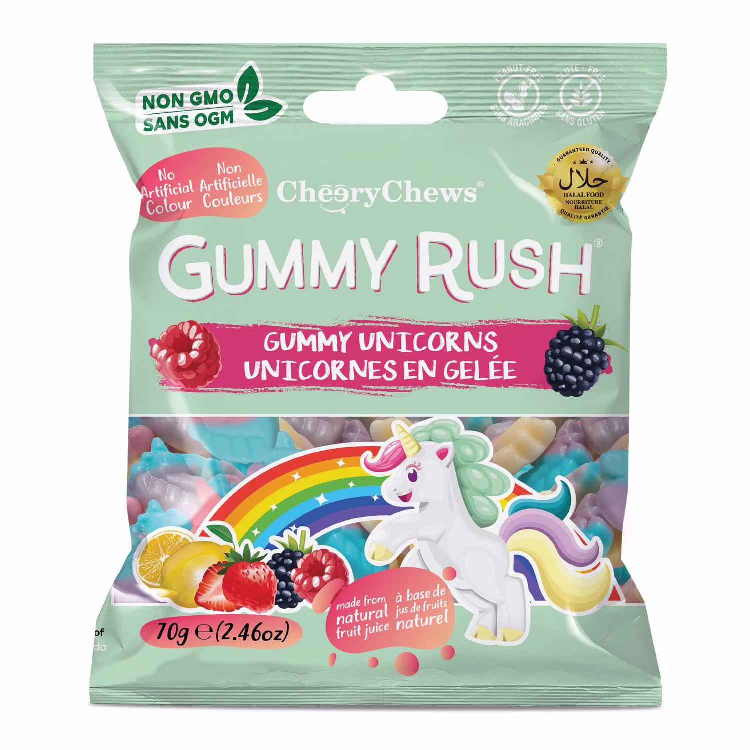 Gummy rush - gummy unicorn 2.46oz