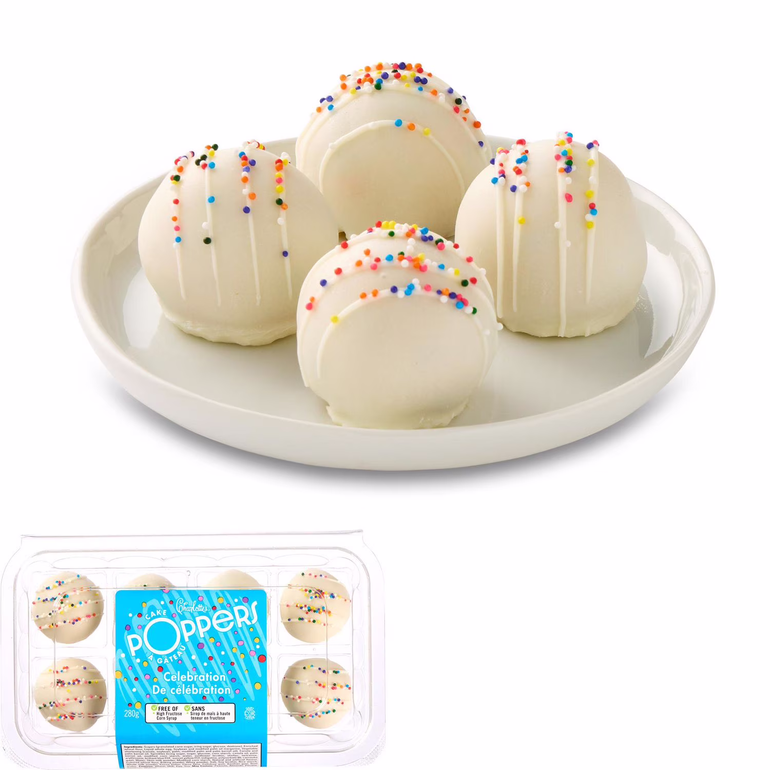 Bouchées de gâteau célébration
