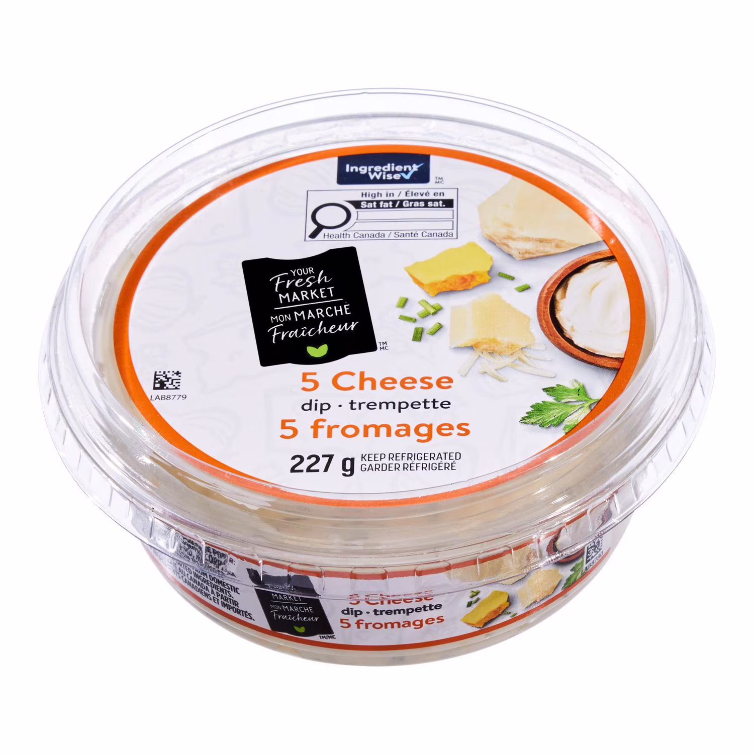 Trempette 5 fromages mon marché fraîcheur