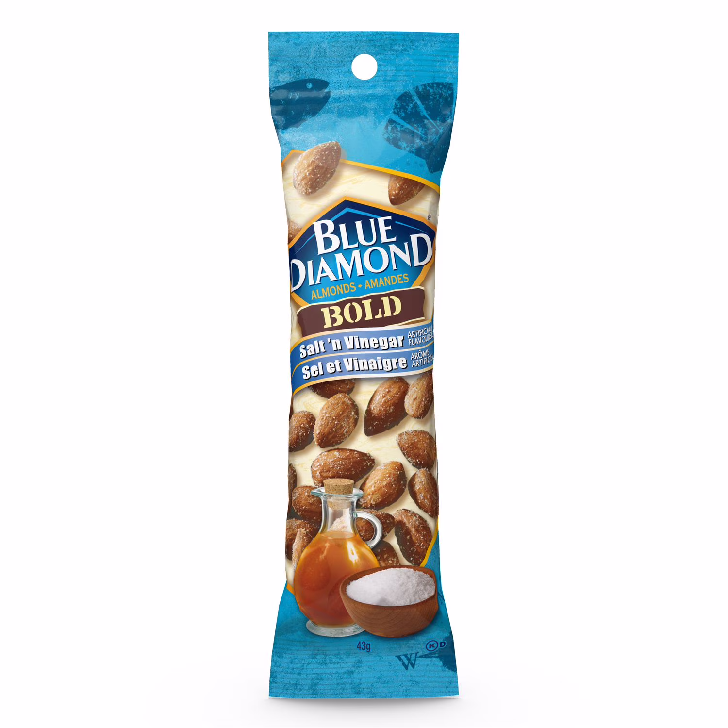 Sel et vinaigre blue diamond amandes au sel et au vinaigre