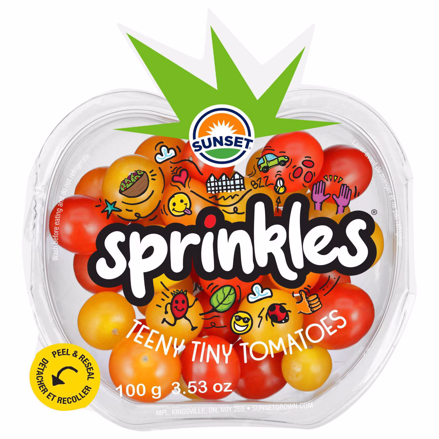 Sunset sprinkles teeny tiny tomates tomates sprinkles teeny tiny. 4& oz sunset
