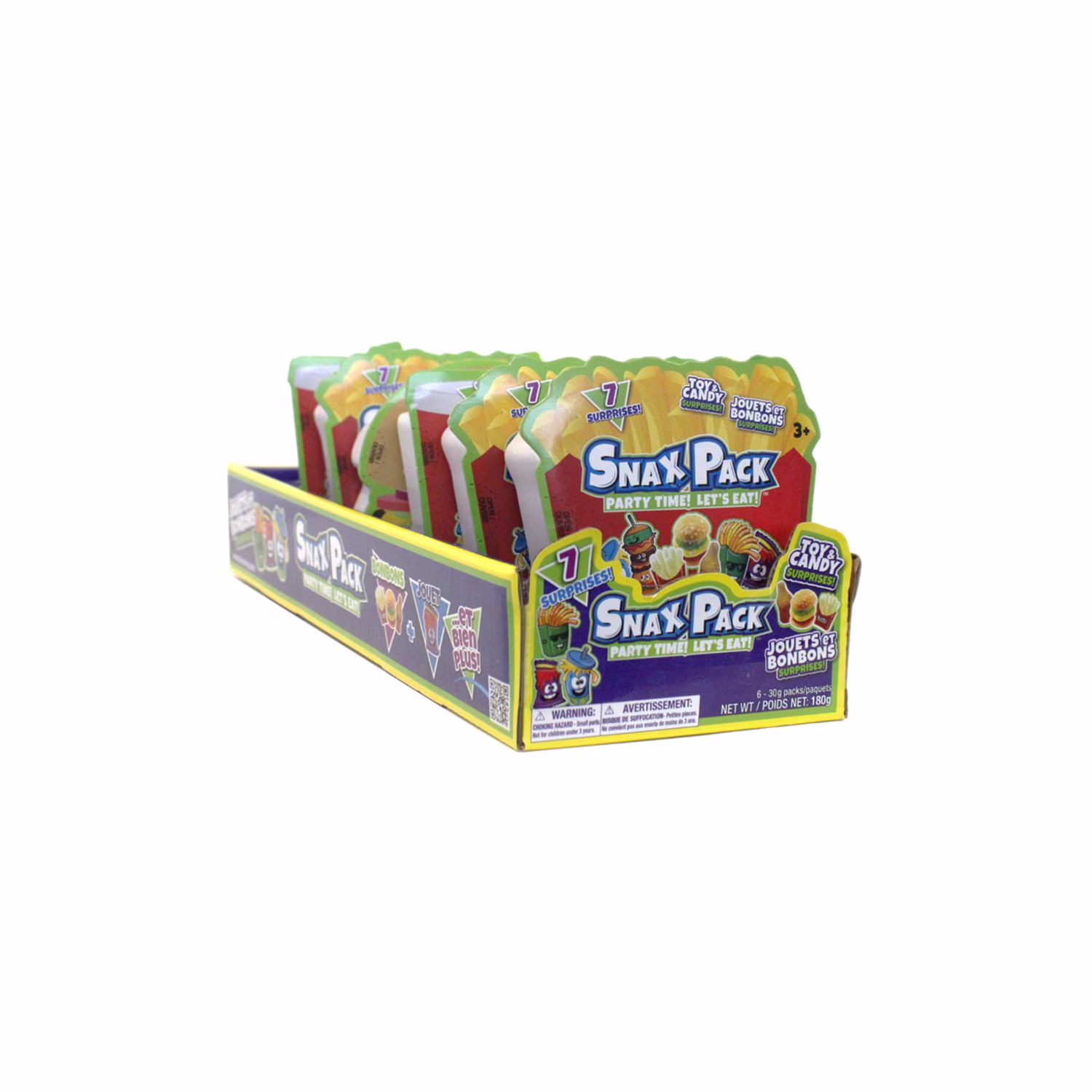 Snax pack bonbons et jouets paquet de snacks