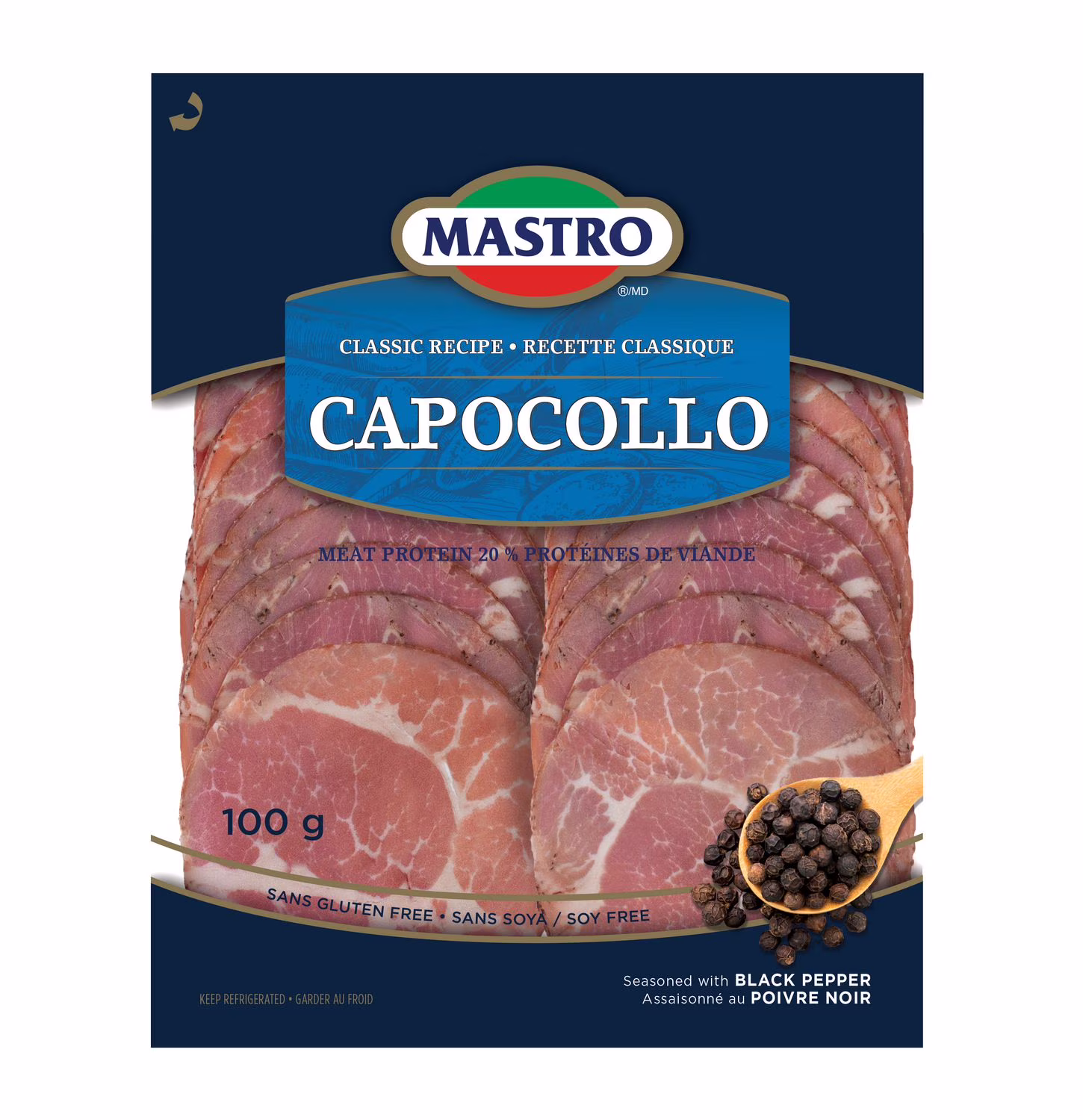 Capocollo classique doux  capocollo classique mastro