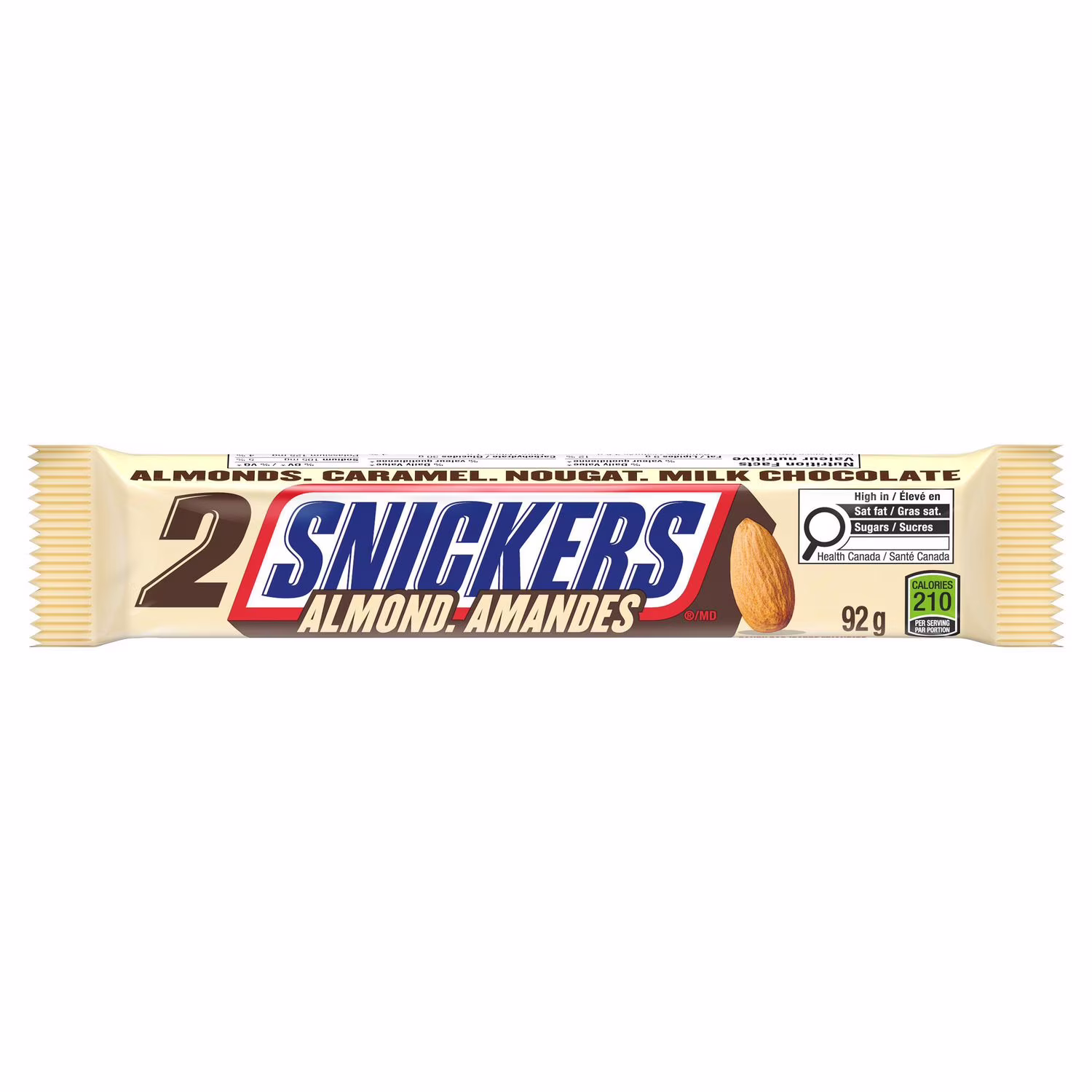 Chocolate Bar Almond 2 Piece King Size