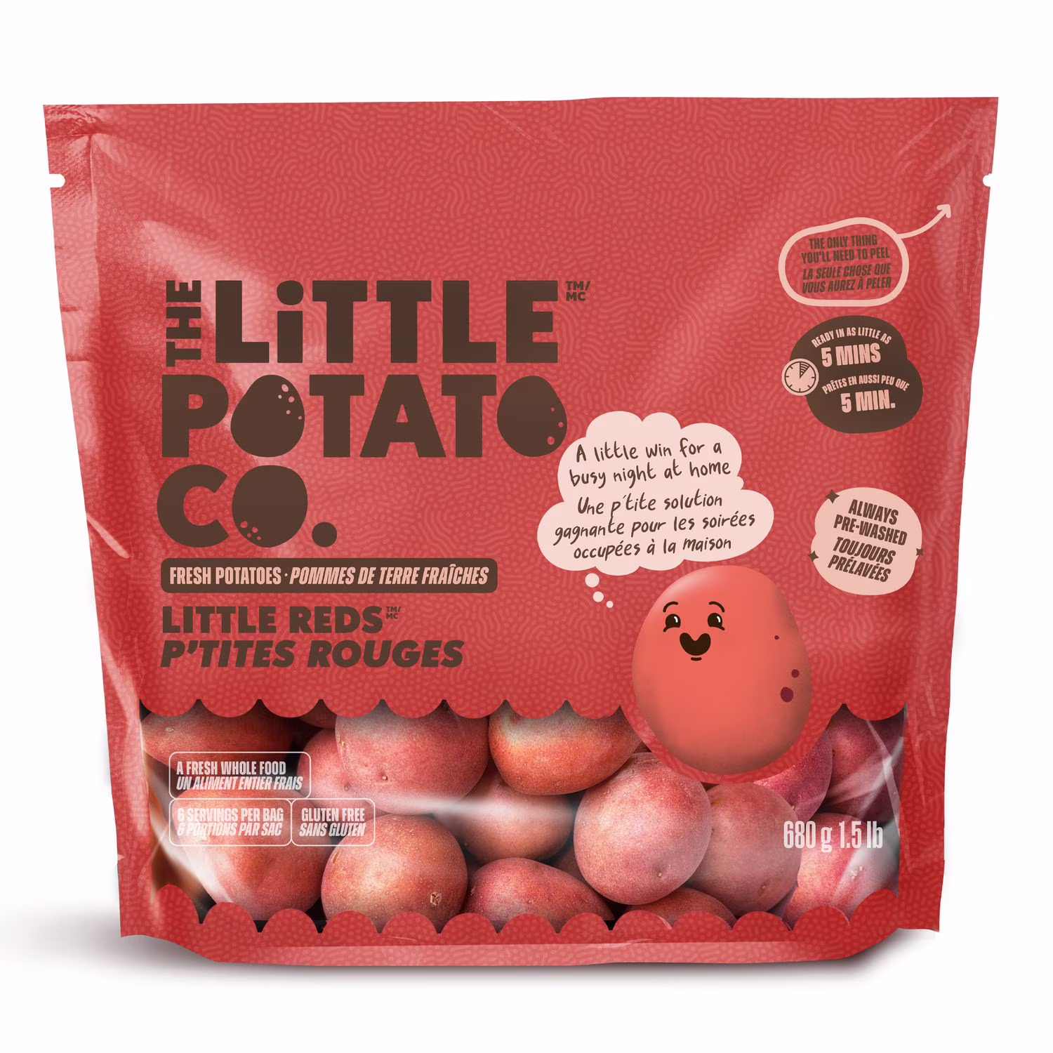 Pommes de terre grelots rouges Blushing Belle