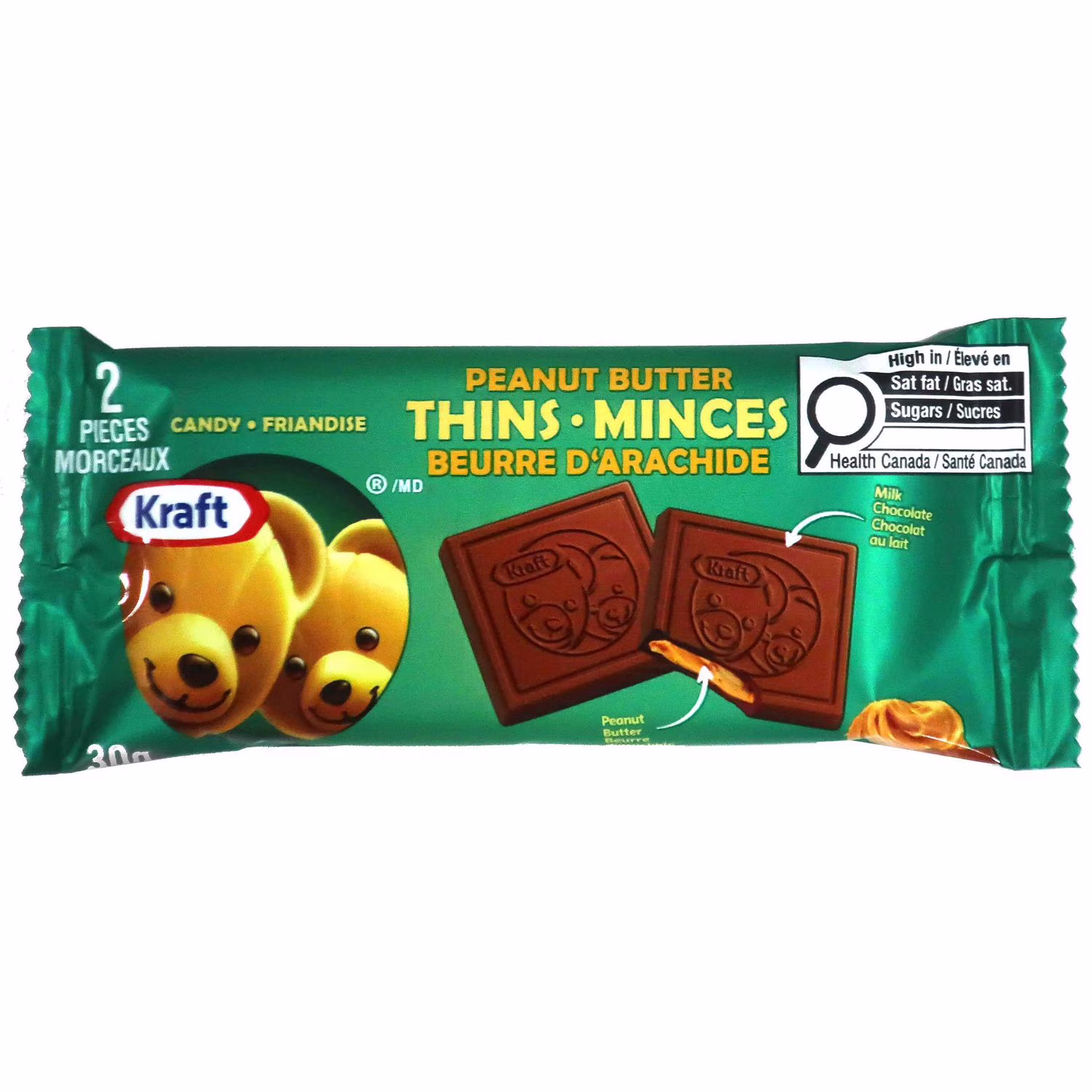 Kraft minces beurre d'arachide