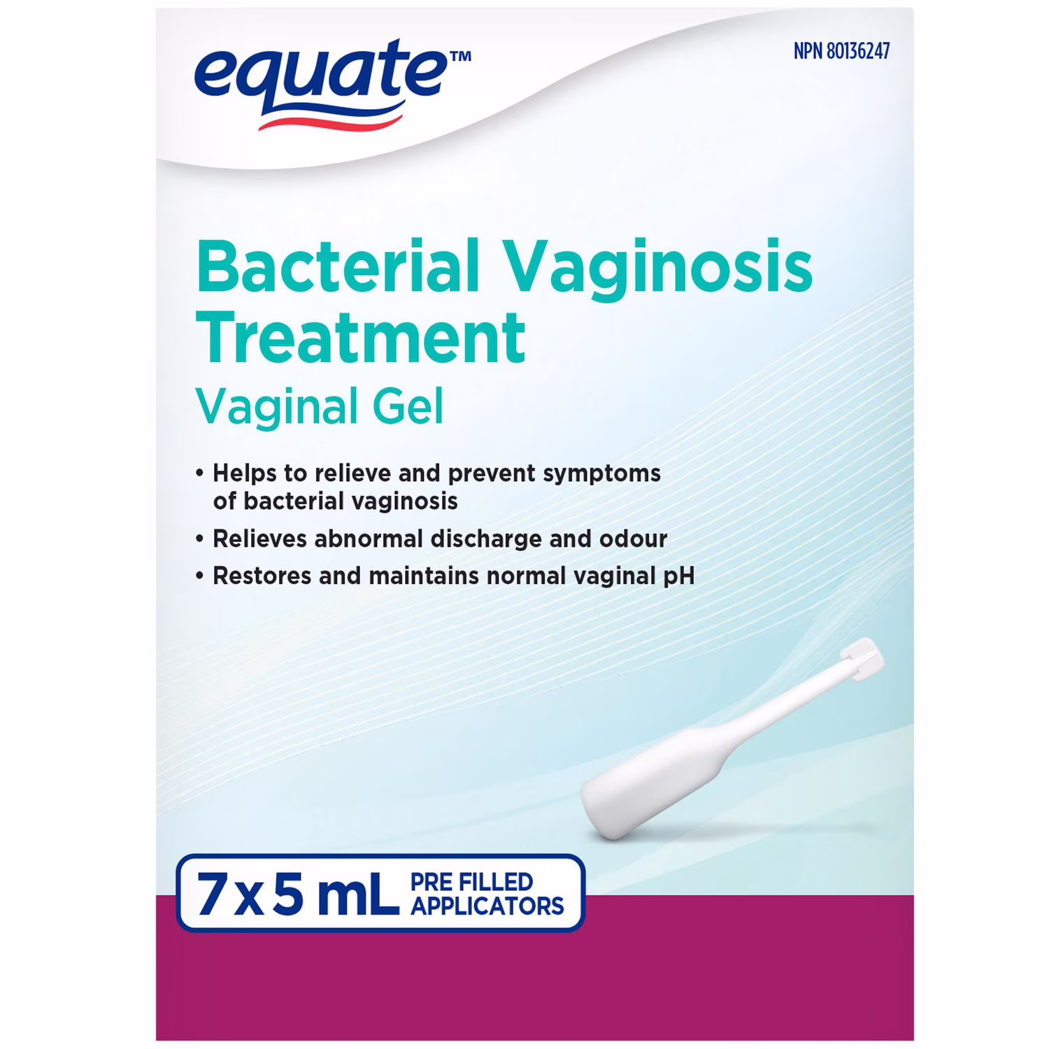 Traitement de la vaginose bactérienne equate