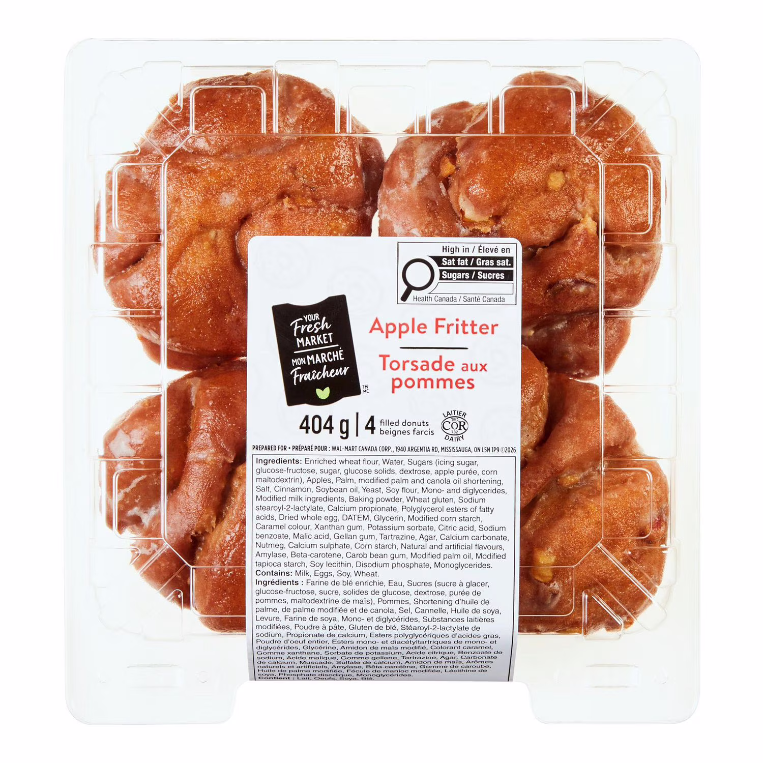 Torsades aux pommes mon marché fraîcheur