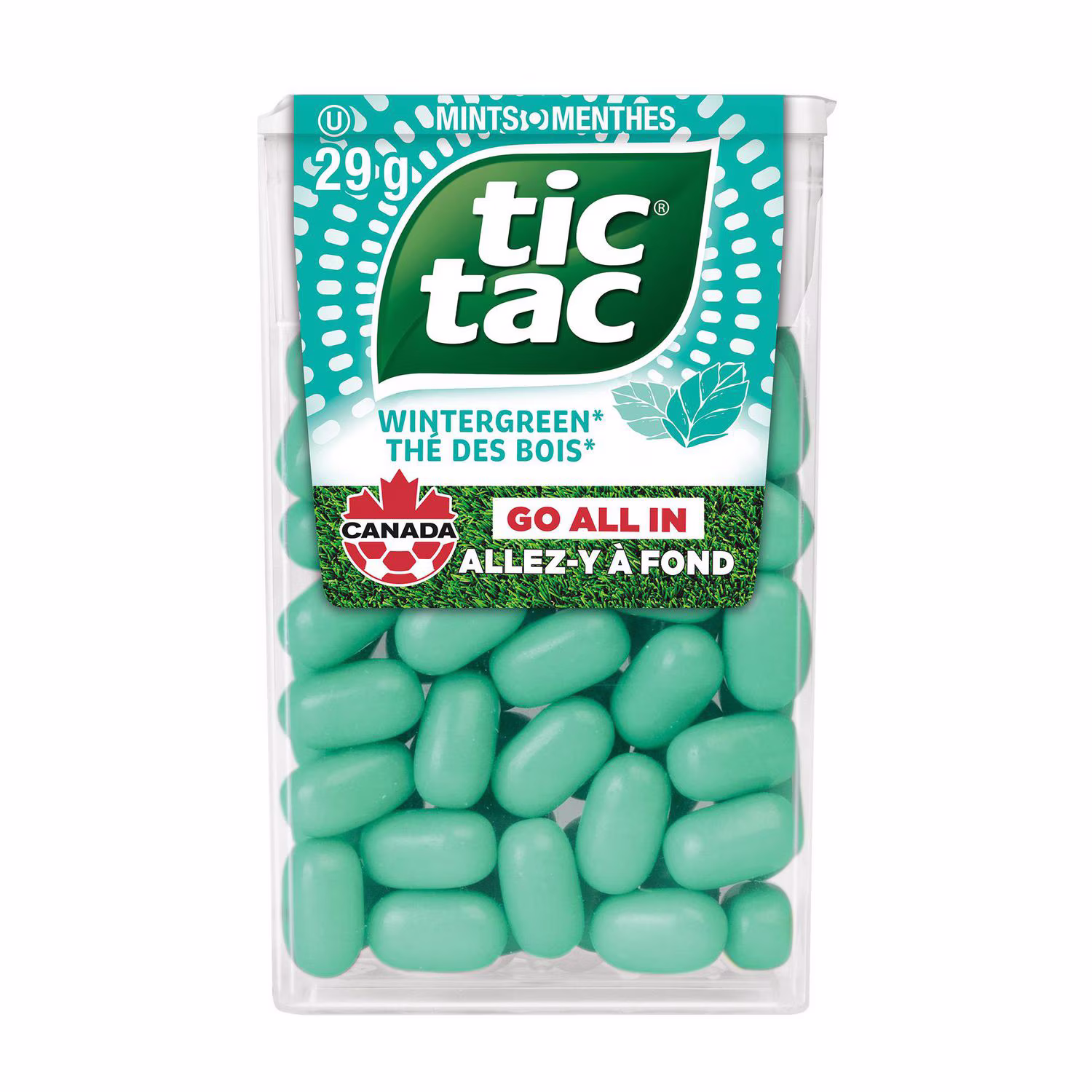 Menthes tic tac.  thé des bois. bonbons à la menthe 60 pilules. rammes