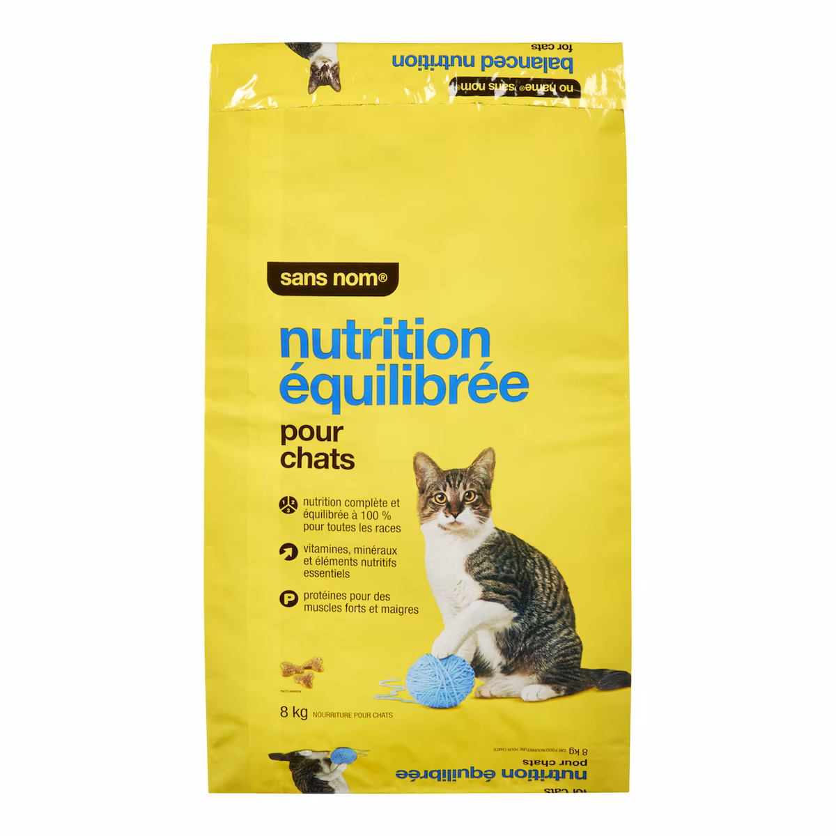 Nourriture sèche pour chats, formule équilibrée