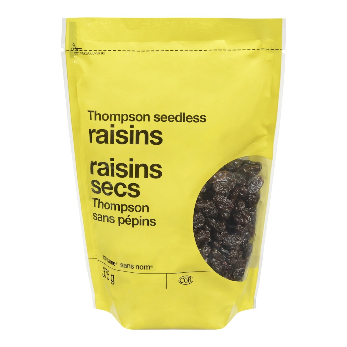 Raisins secs sans pépins Thompson