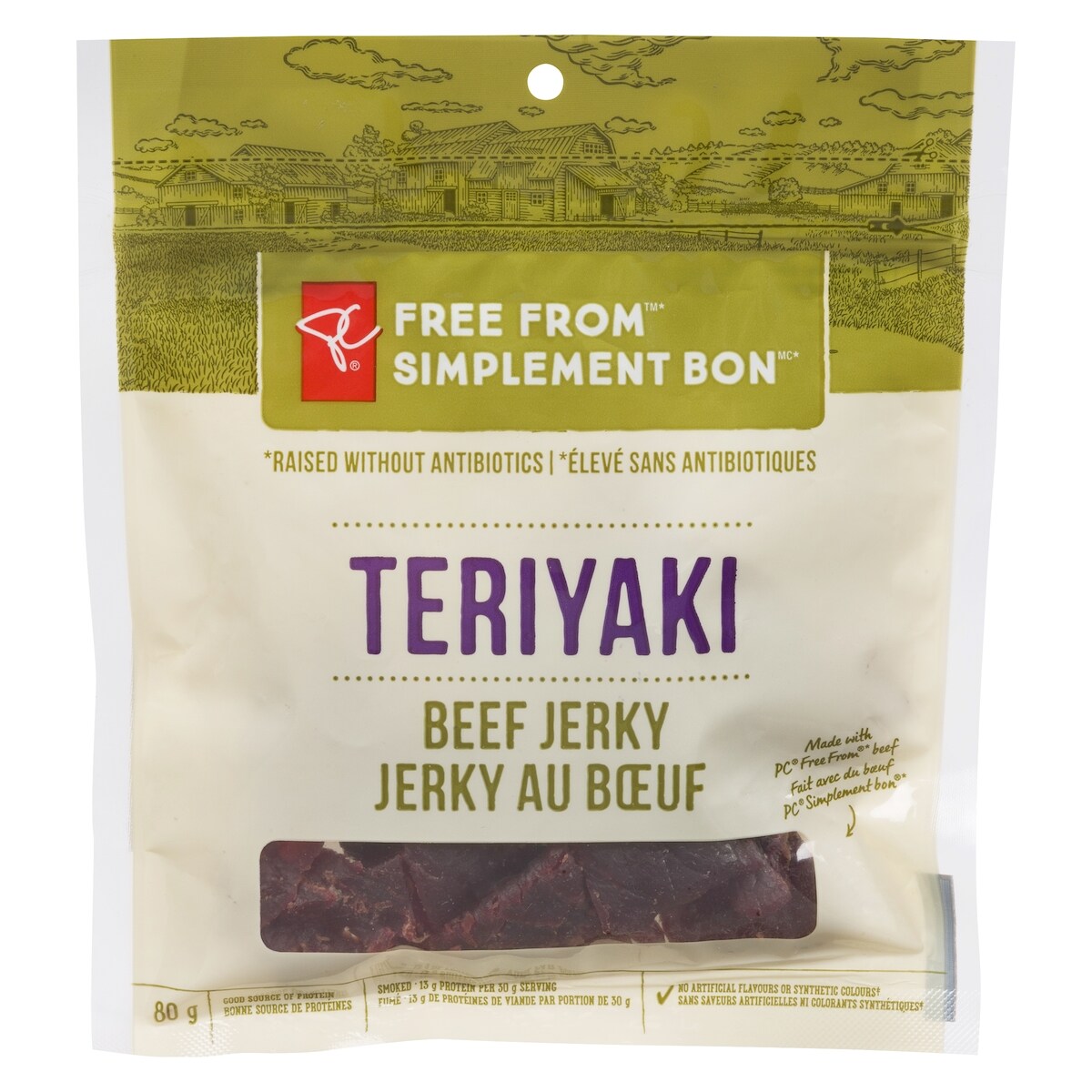 Jerky au bœuf teriyaki