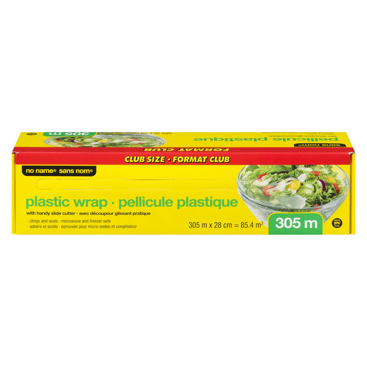 Pellicule plastique, Format Club 305m