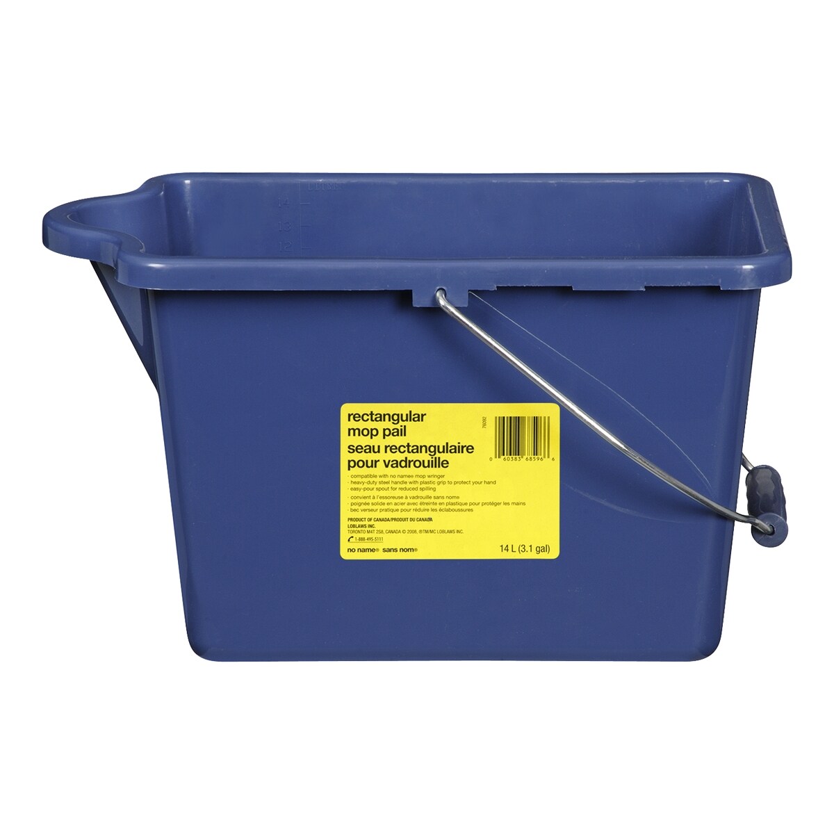 Seau rectangulaire 16 l