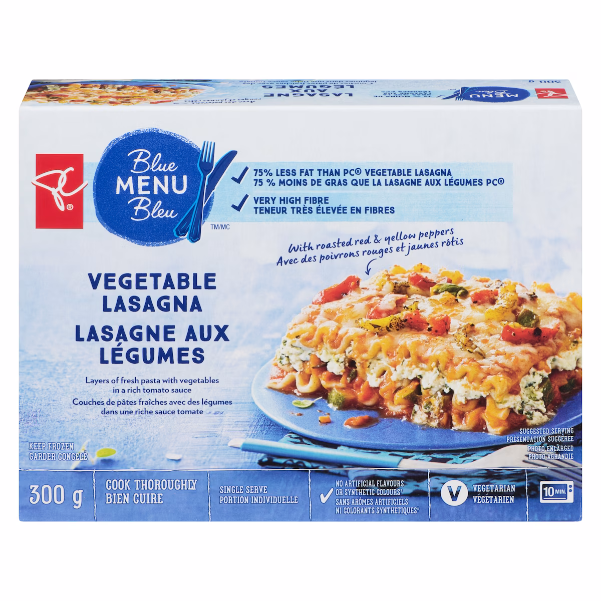 Lasagne aux légumes grillés