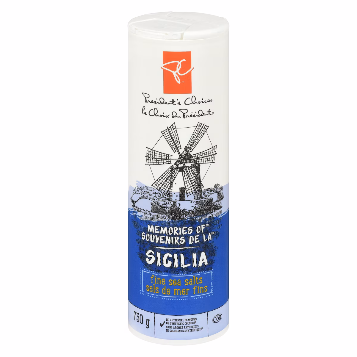 Sels de mer fins Souvenirs de la Sicilia