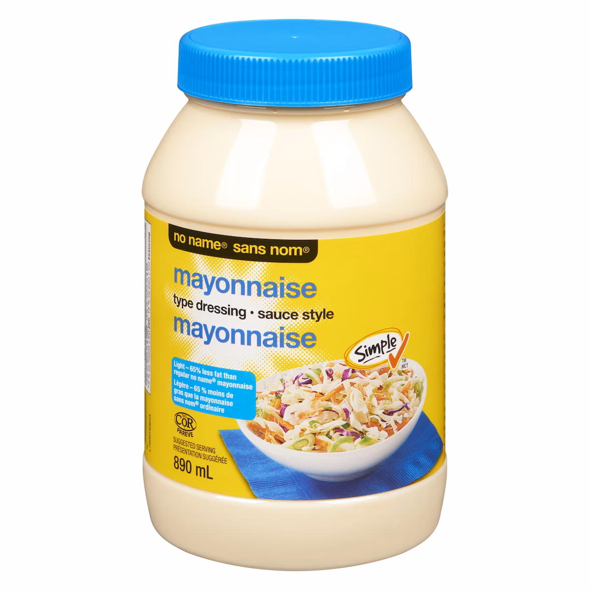 Sauce style mayonnaise légère