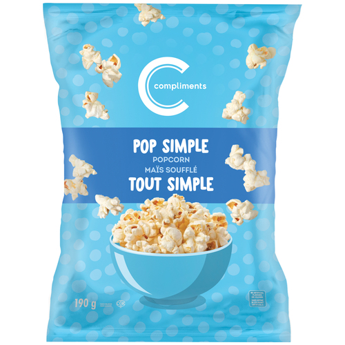 Compliments Maïs soufflé tout simple 190 g