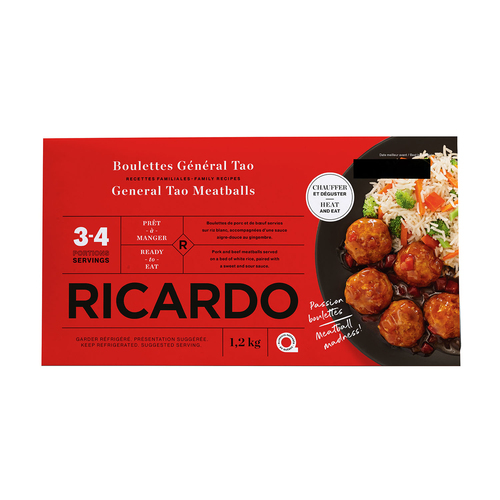 RICARDO Boulettes général tao 1.2 kg