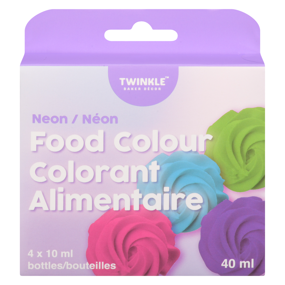 Colorant alimentaire néon