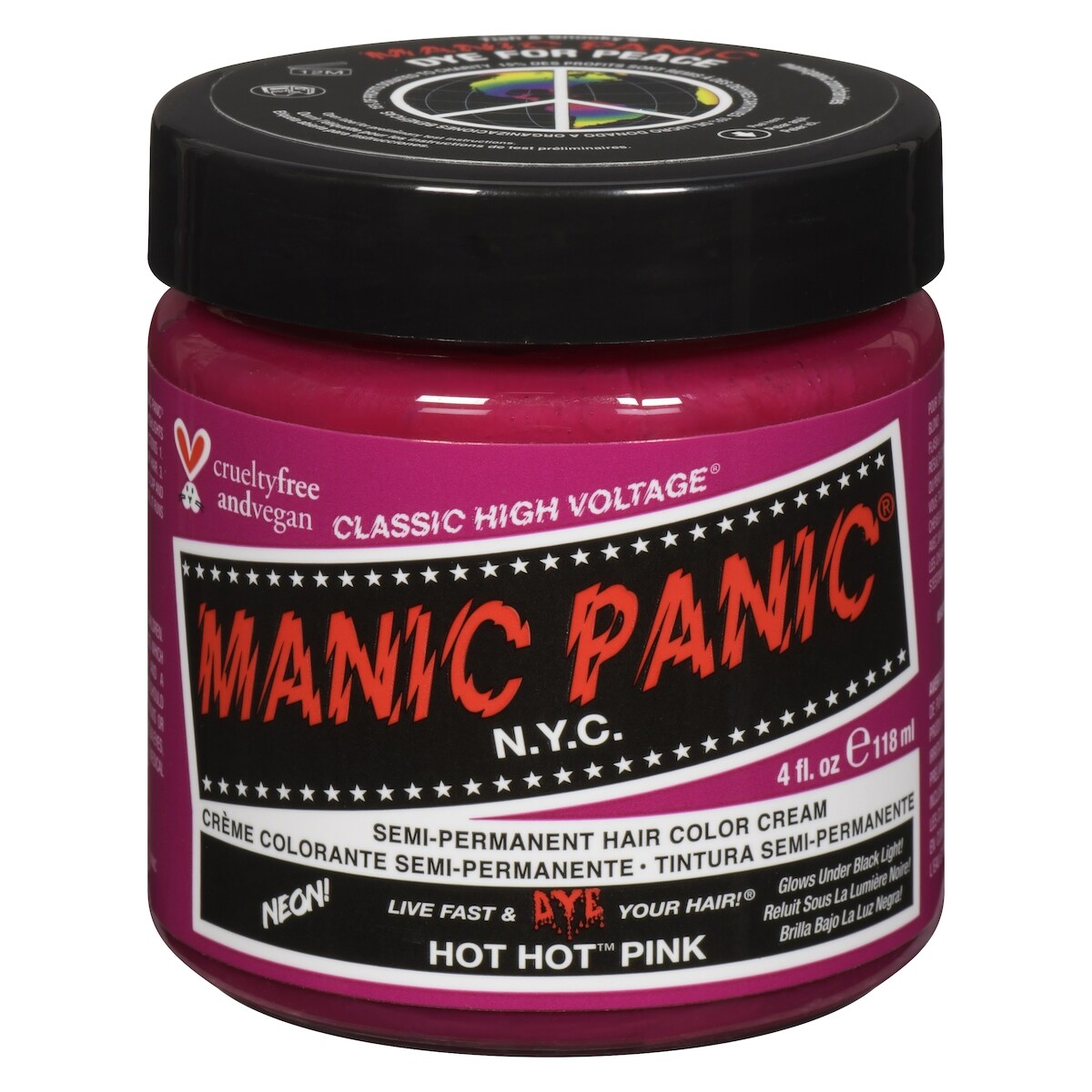 Classic high voltage crème colorante semi-permanente hot hot pink