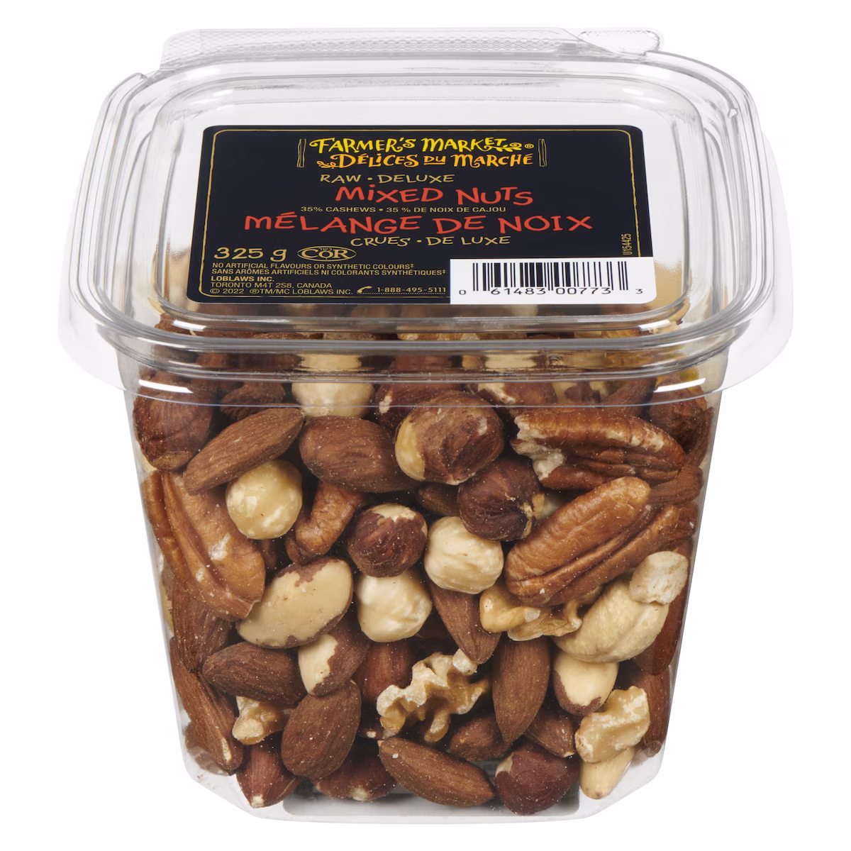 Mélange de noix de luxe crues