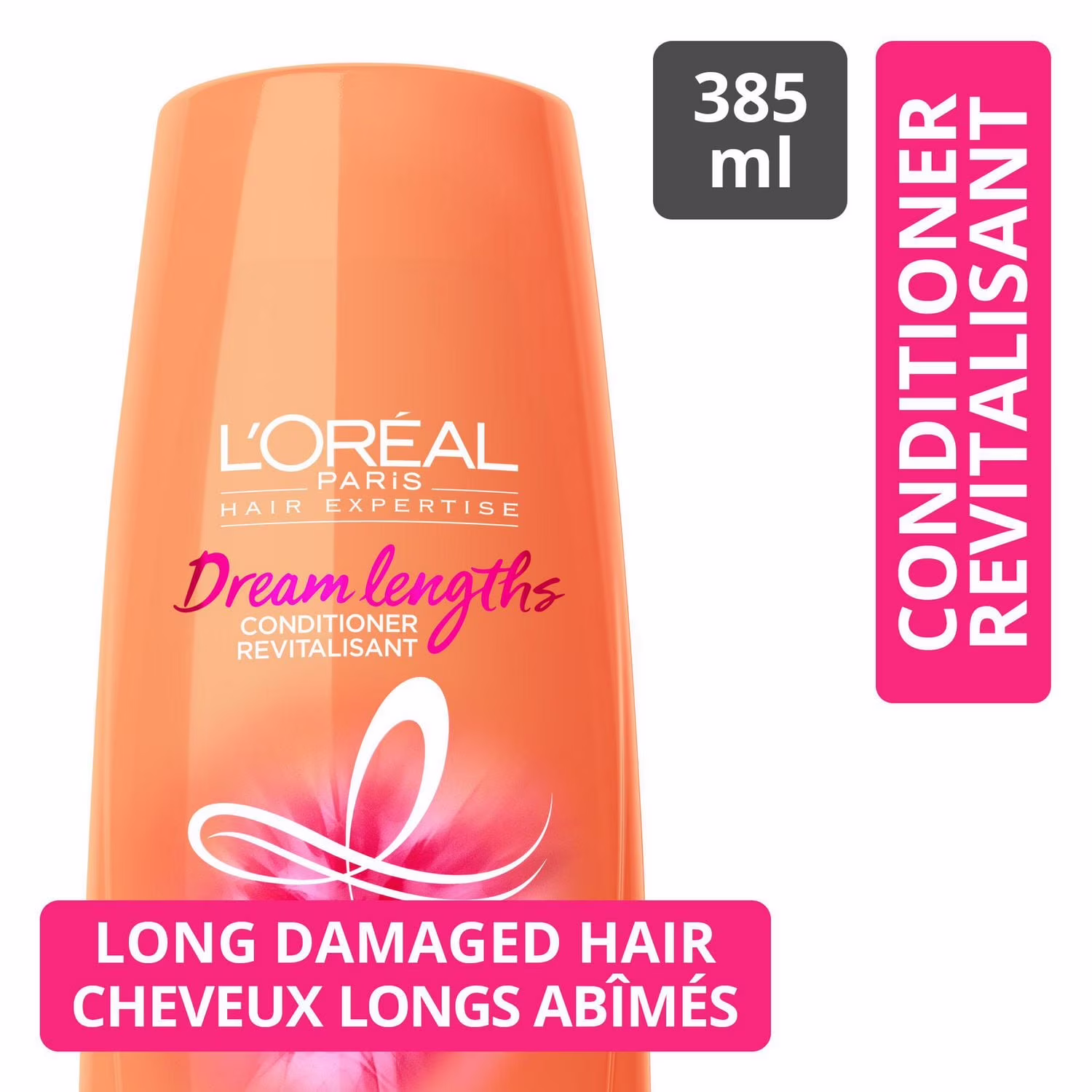 Revitalisant réparateur pour cheveux longs abîmés